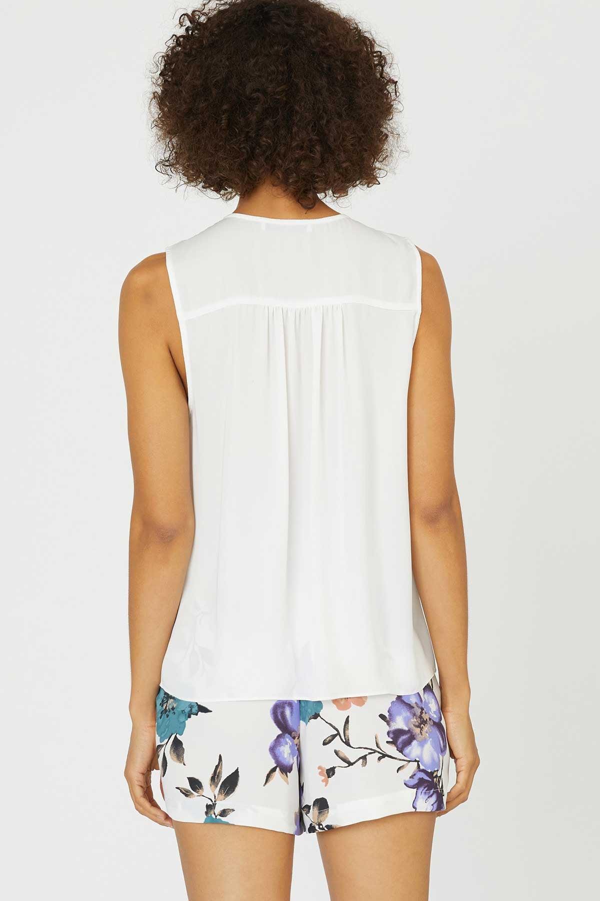 FINAL SALE Tina Yoke Detail Tank Top Product Image