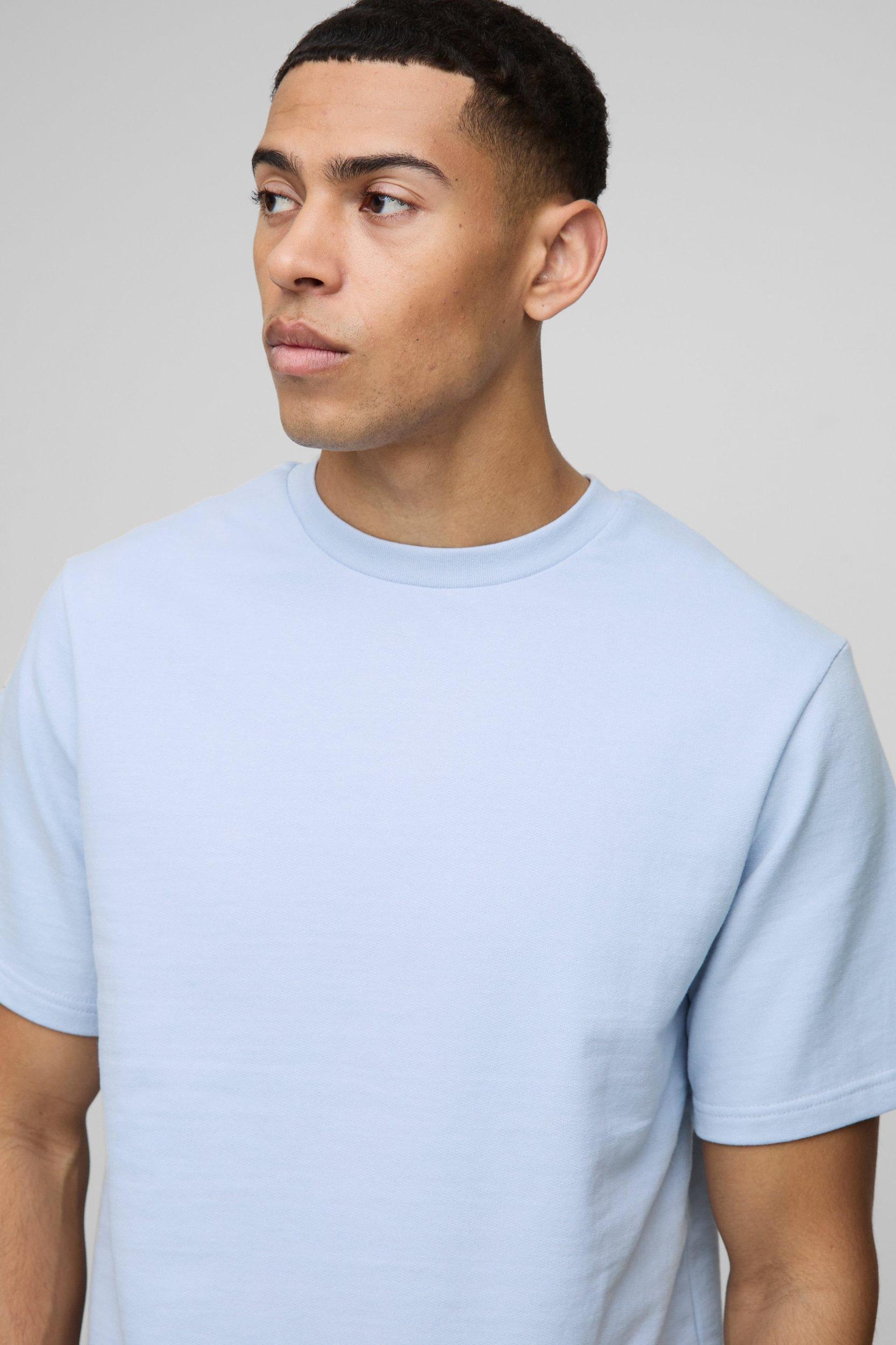 Regular Fit Heavyweight T-Shirt | boohooMAN USA Product Image