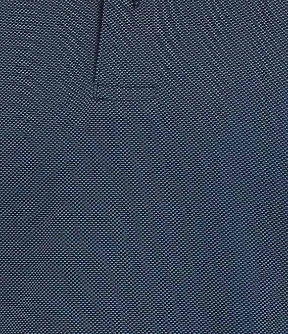 Roundtree & Yorke Performance Placed Jacquard Polo Shirt Product Image