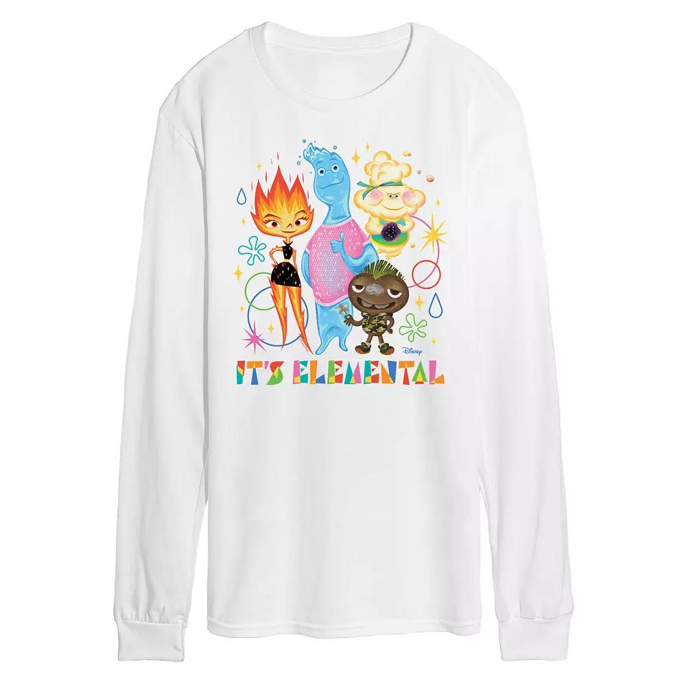 Disney's Elemental Men's It's Elemental Long Sleeve,  Product Image