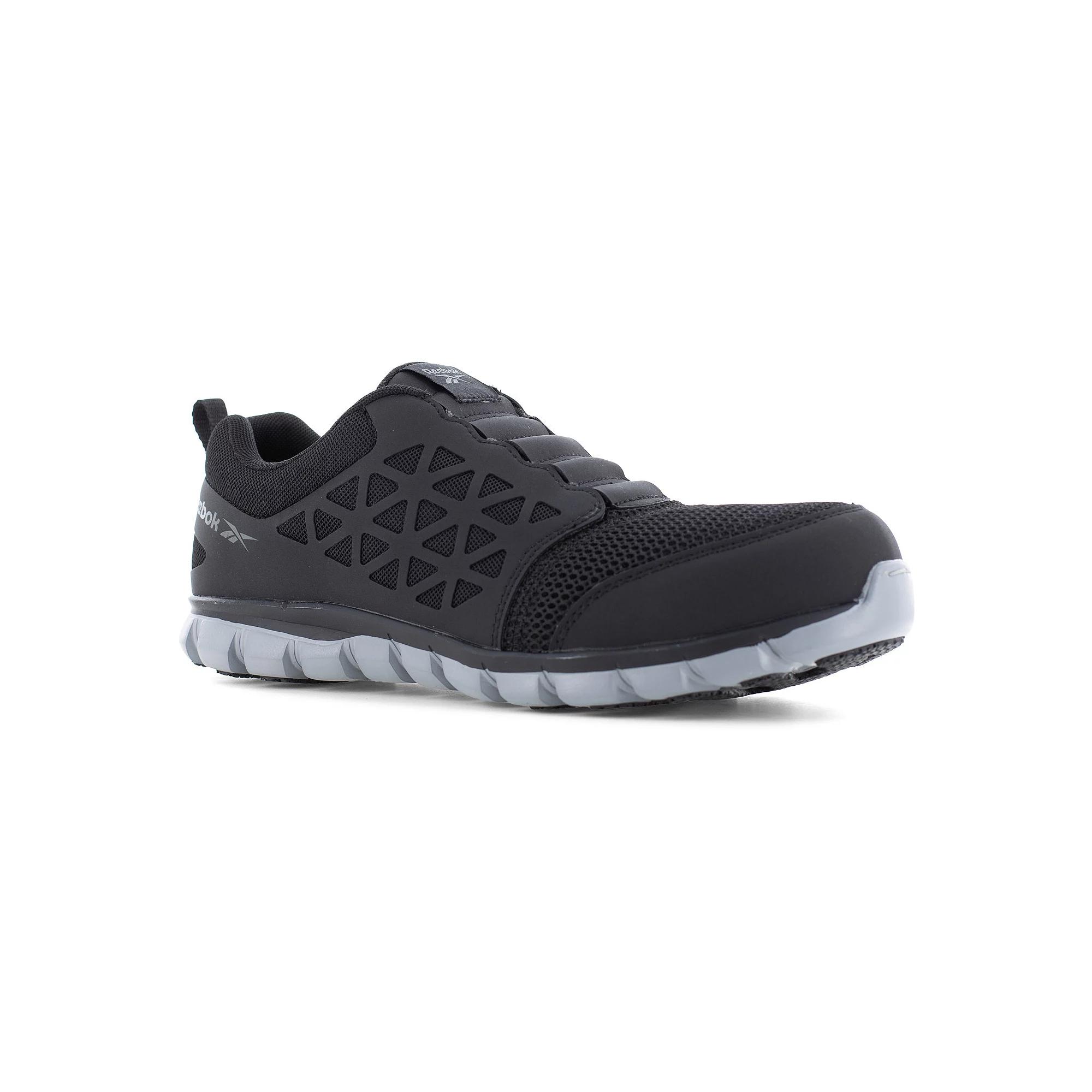 Reebok Sublite Cushion Work Men's Slip-on Composite-Toe Shoes,  Product Image