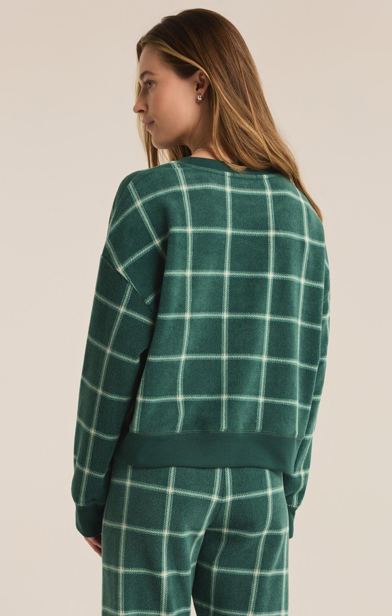 Z Supply Plaid LS Top Product Image