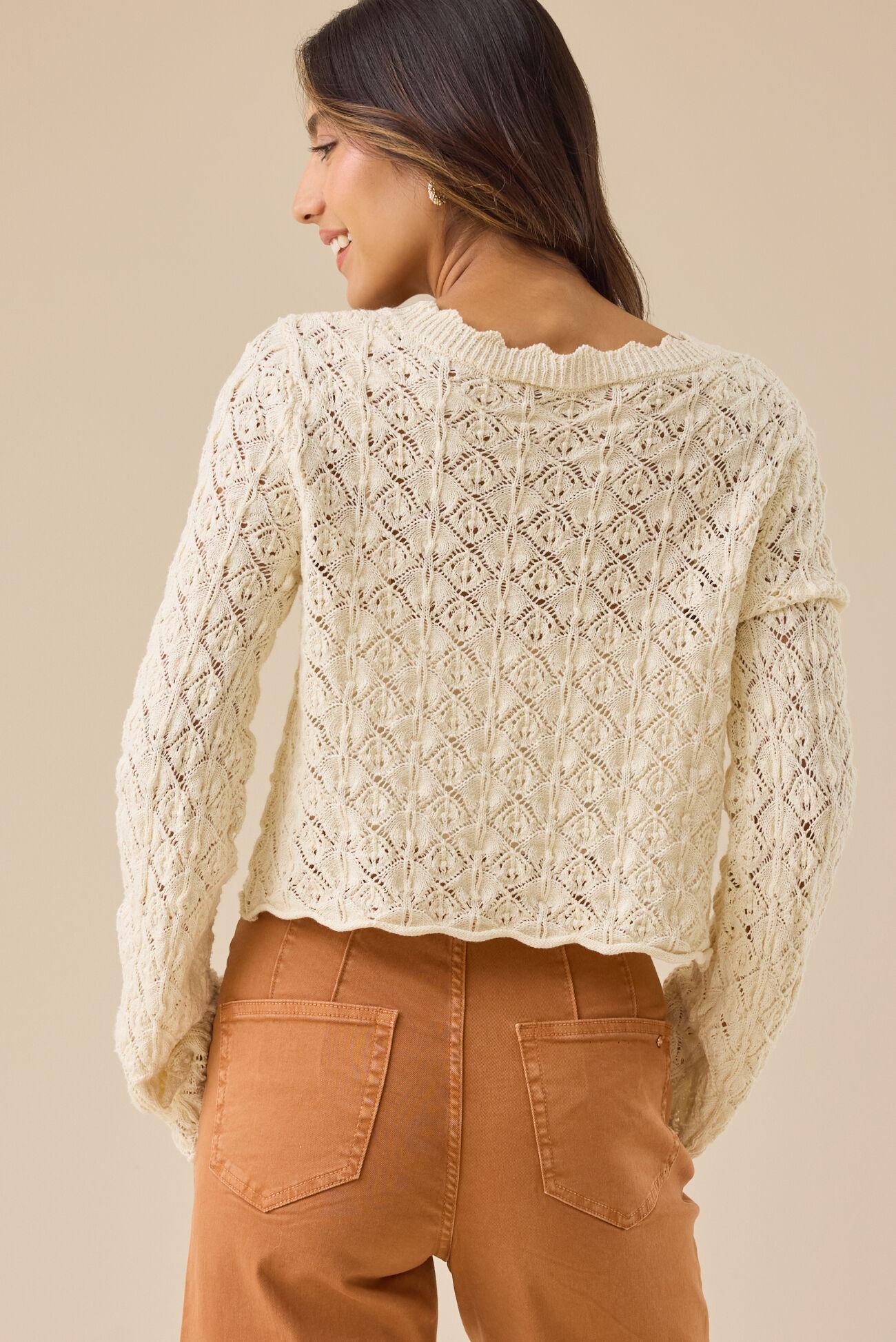 Cordelia Crochet Cardigan Product Image