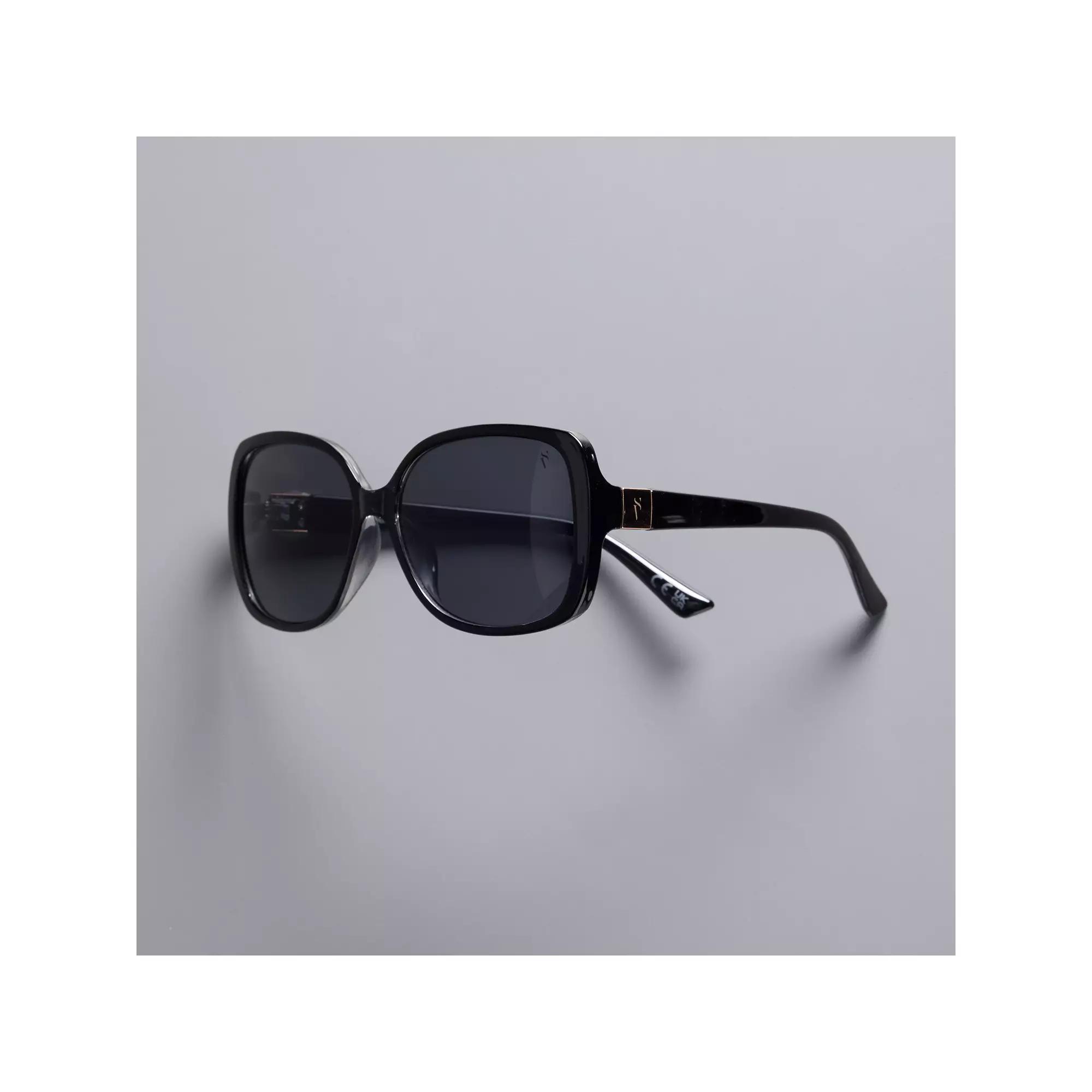 Women's Simply Vera Vera Wang Radlie Square Sunglasses, Black Product Image
