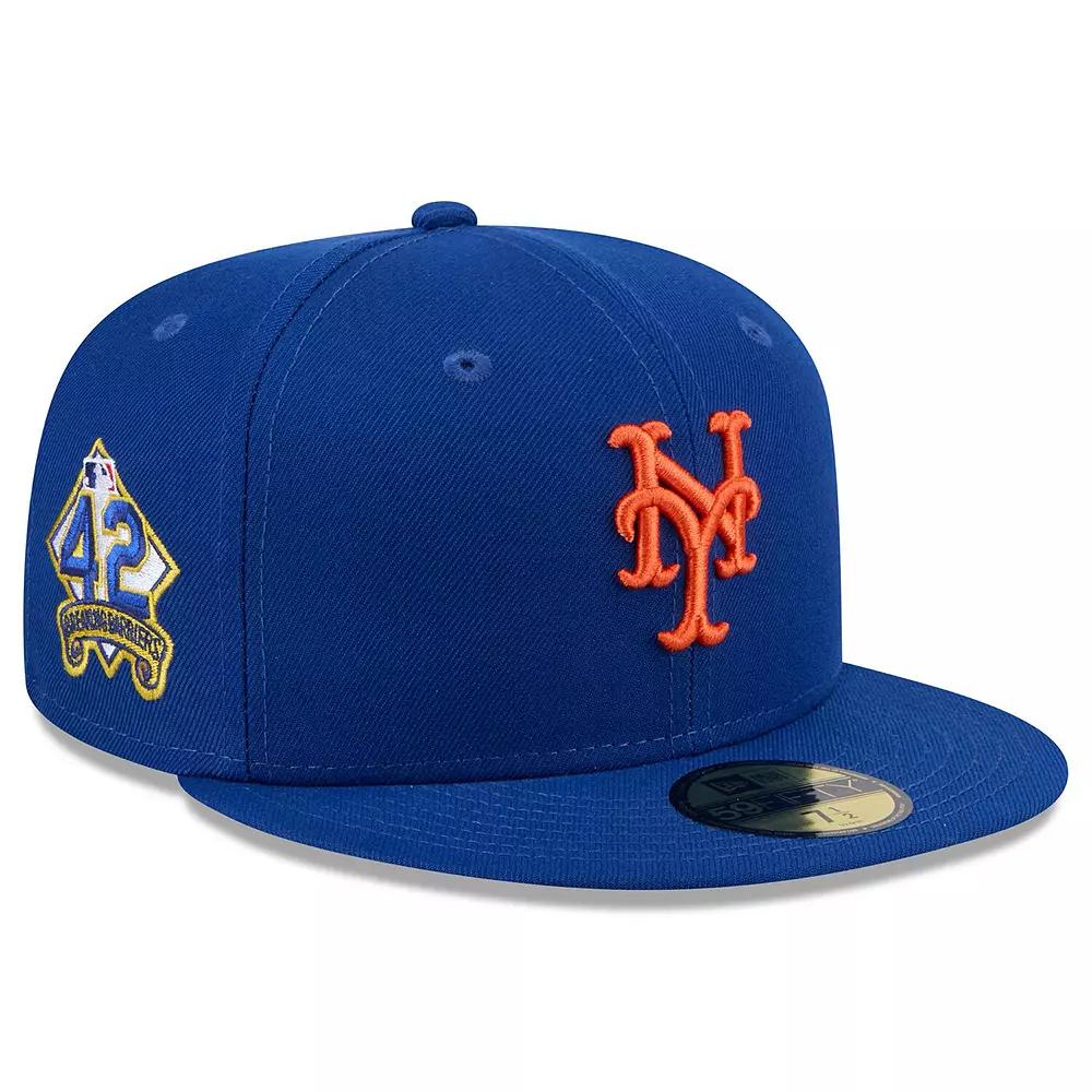 Men's New Era Royal New York Mets 2025 Jackie Robinson Day 59FIFTY Fitted Hat,  Product Image