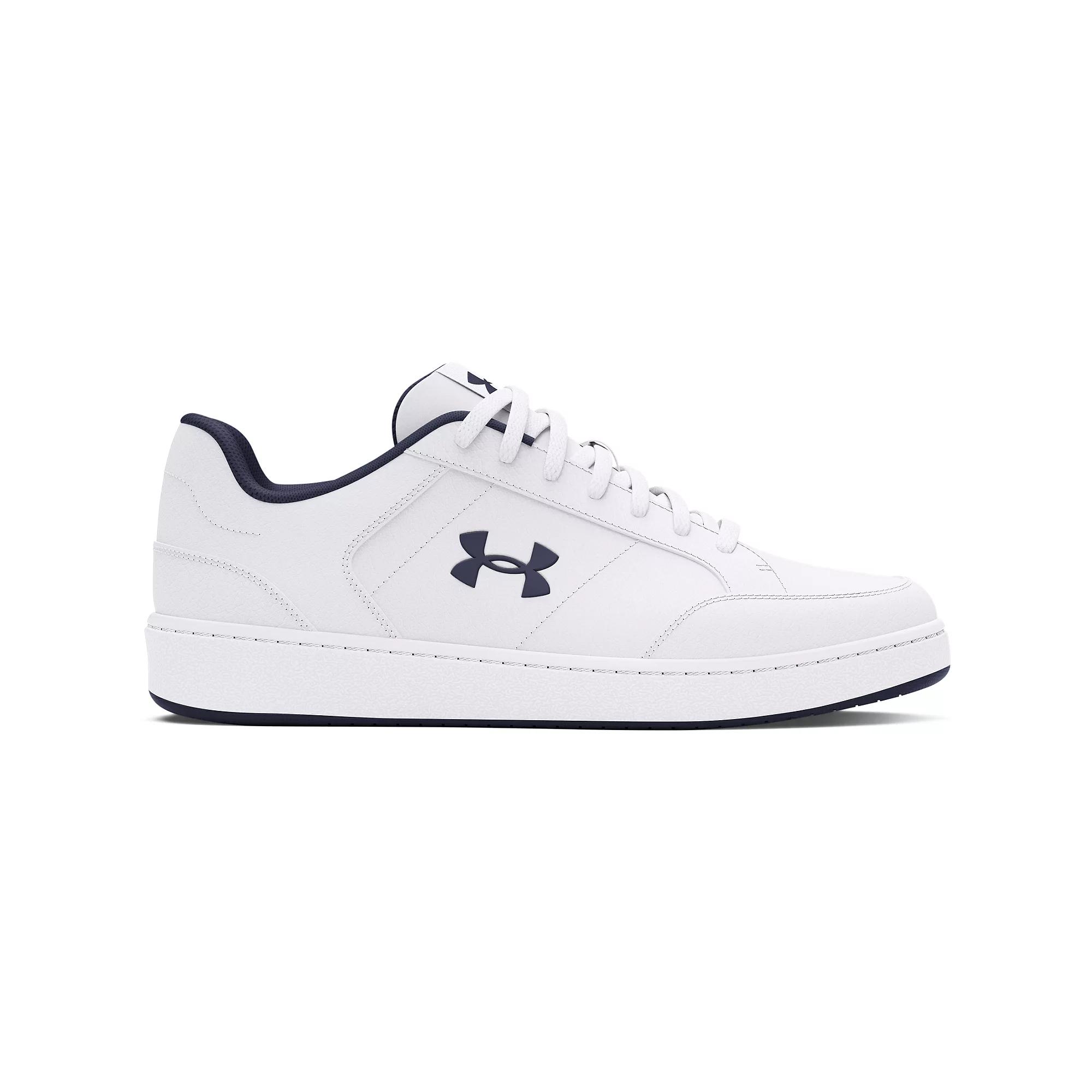 Under Armour Official Men's Sneakers, Size: 11.5, White Navy Product Image
