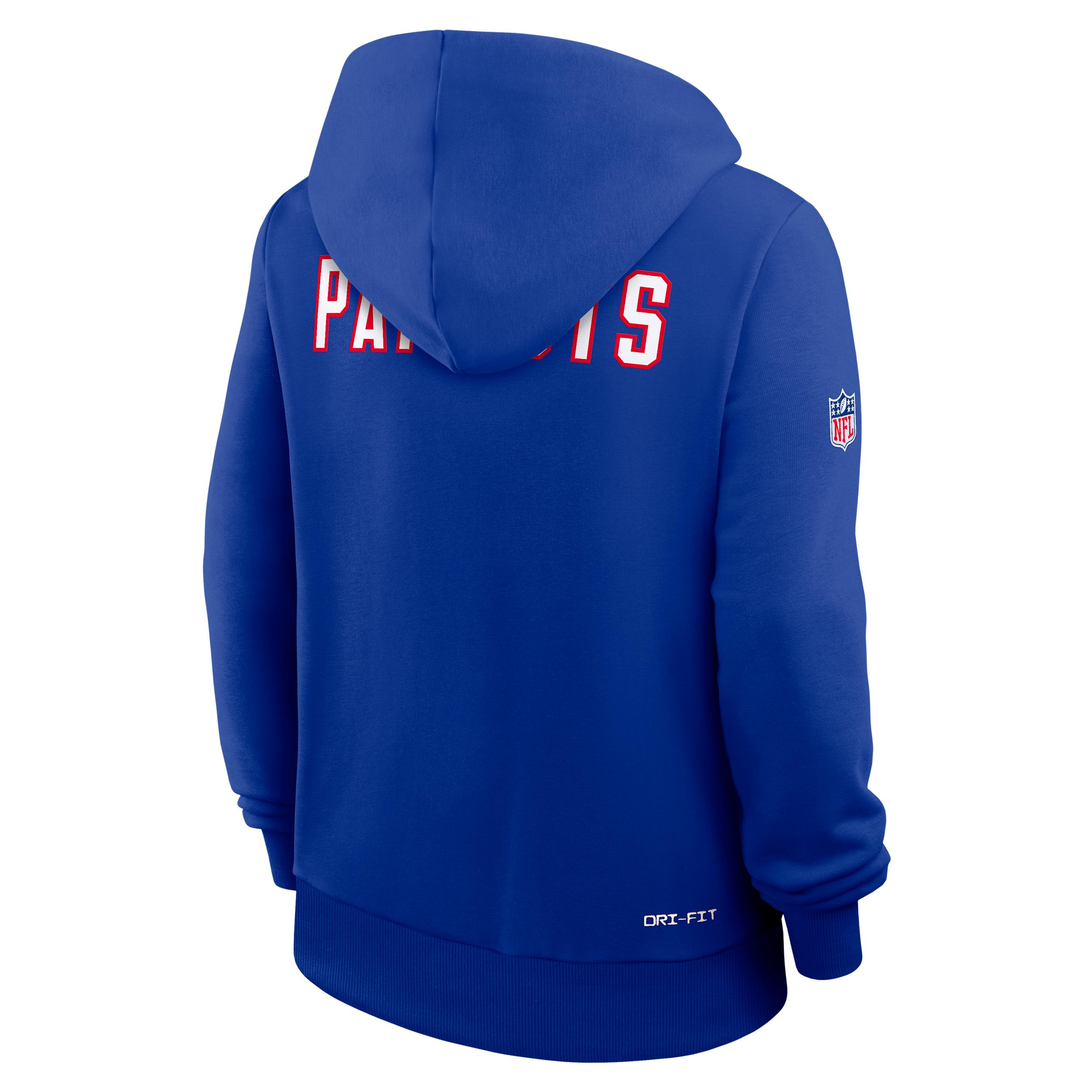 New England Patriots Alt Pack Nike Women's Dri-FIT NFL Pullover Hoodie Product Image