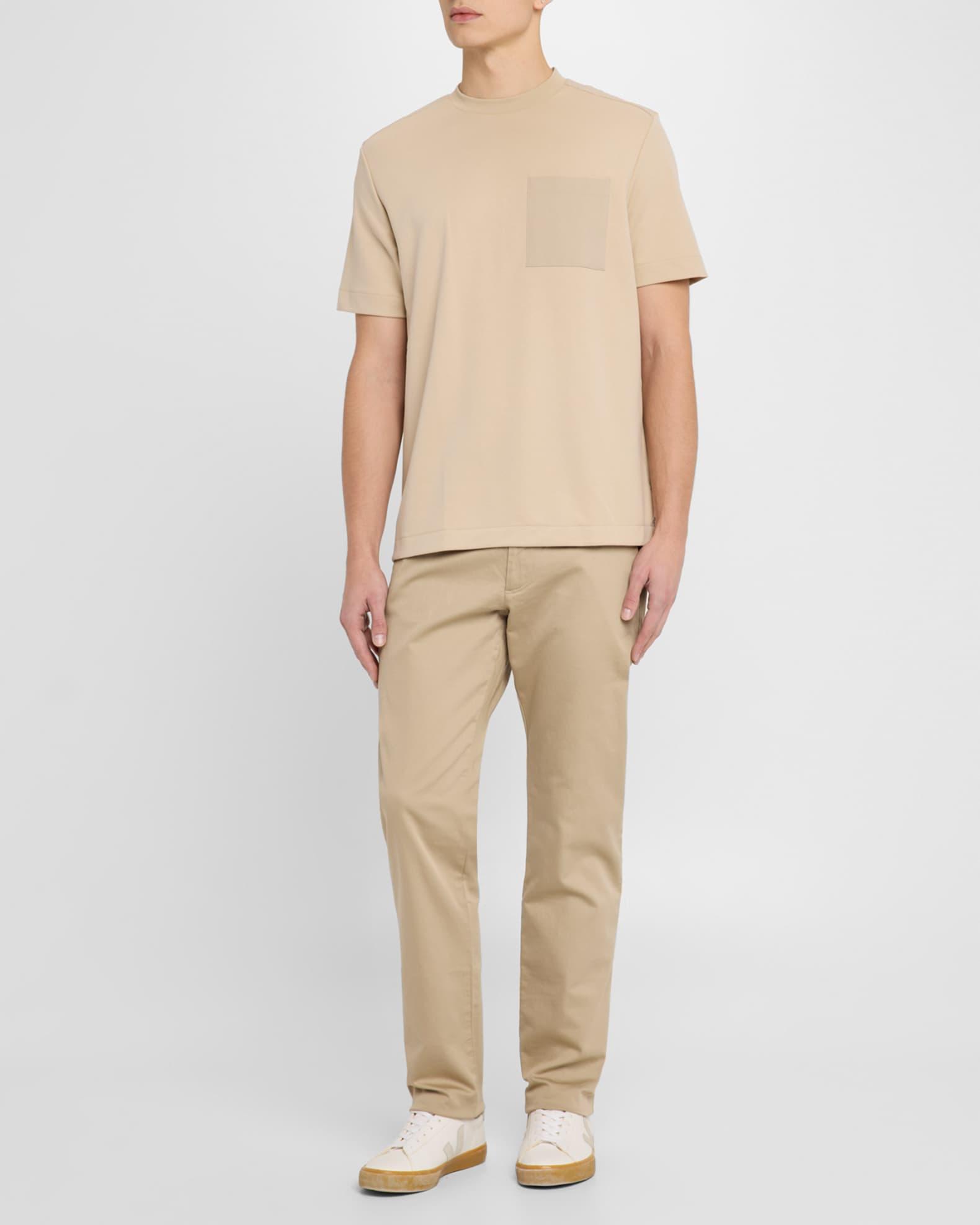 Mens T-Shirt with Tonal Trims Product Image