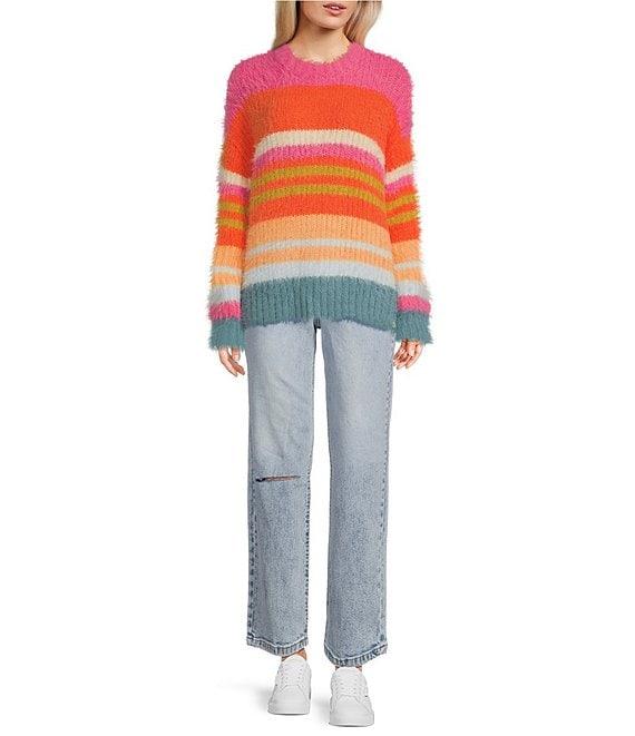 Rip Curl Hibiscus Heat Chunky Stripe Knit Sweater Product Image