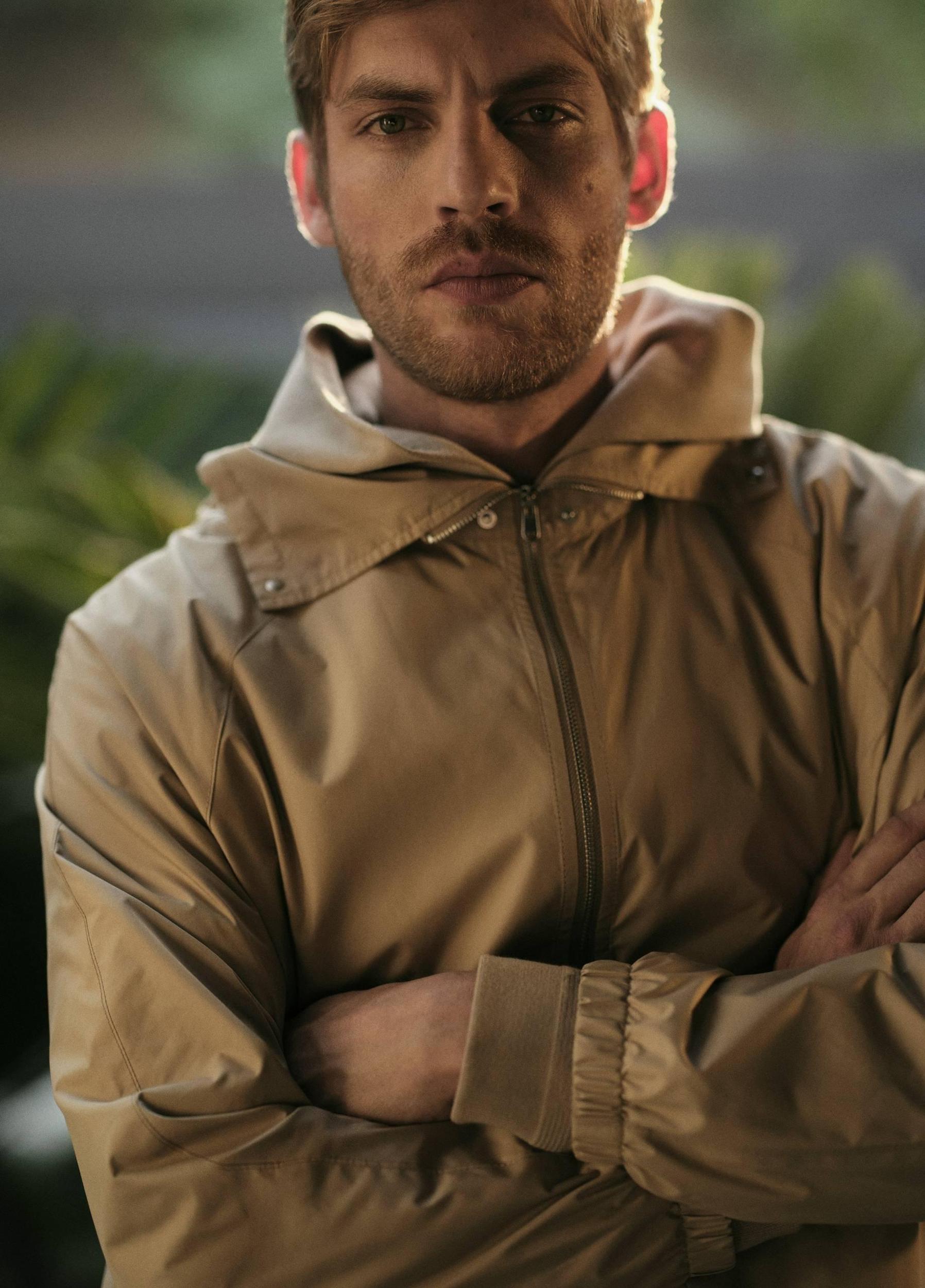 Lightweight Hooded Windbreaker Product Image