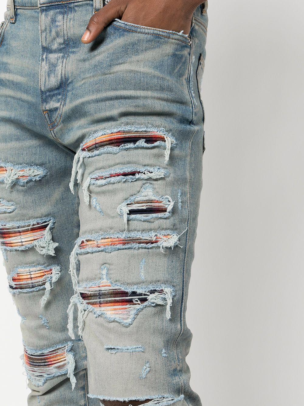 distressed skinny jeans Product Image