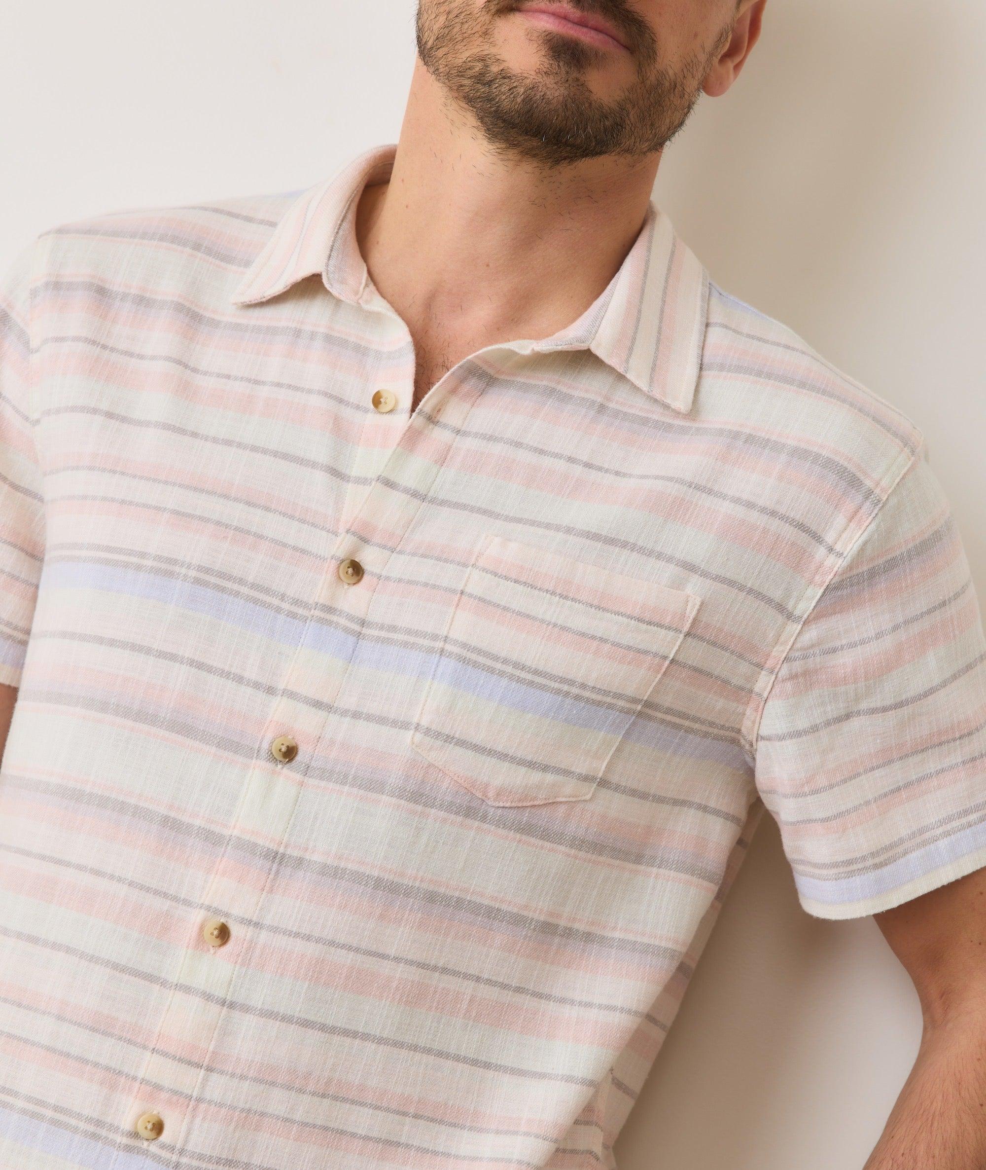 Stretch Selvage Short Sleeve Shirt Product Image