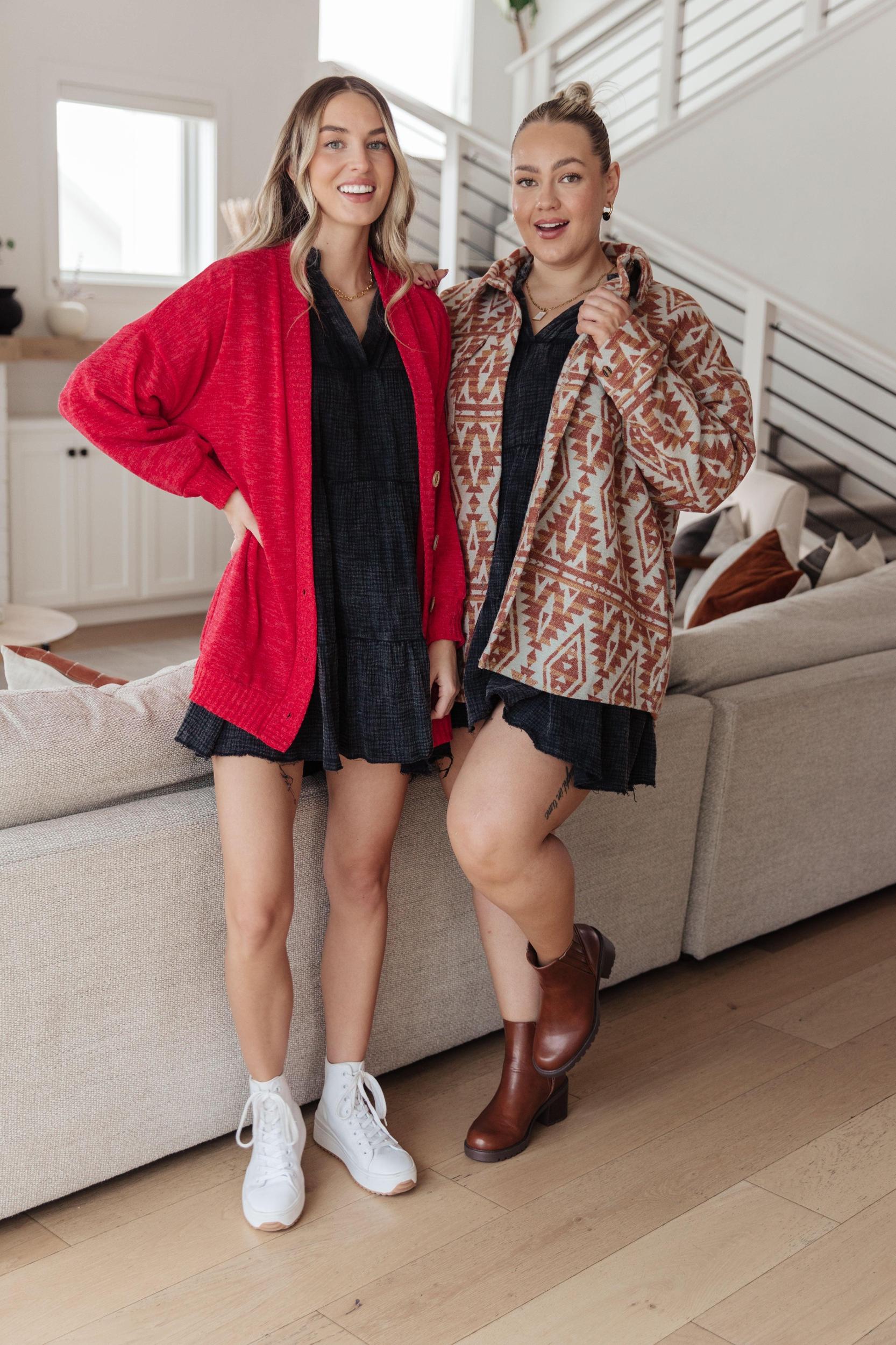 Back it Up Crisscross Cut-Out Back Dress (Online Exclusive) Product Image