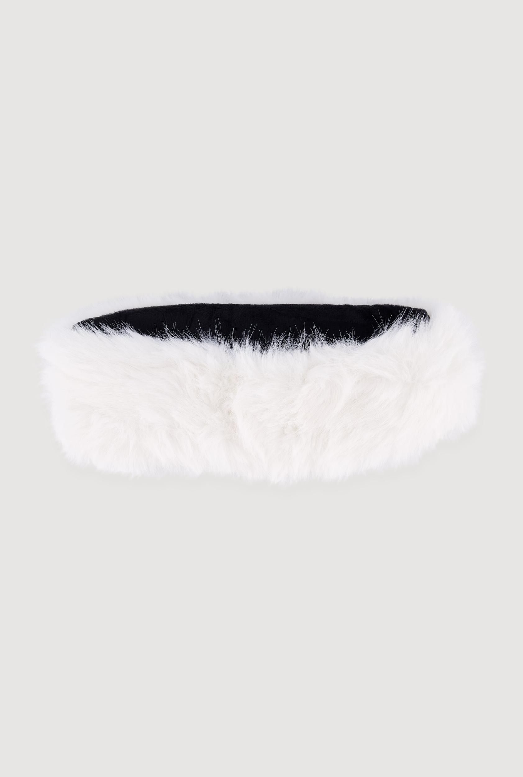 Solid Faux Fur Headband Female Product Image
