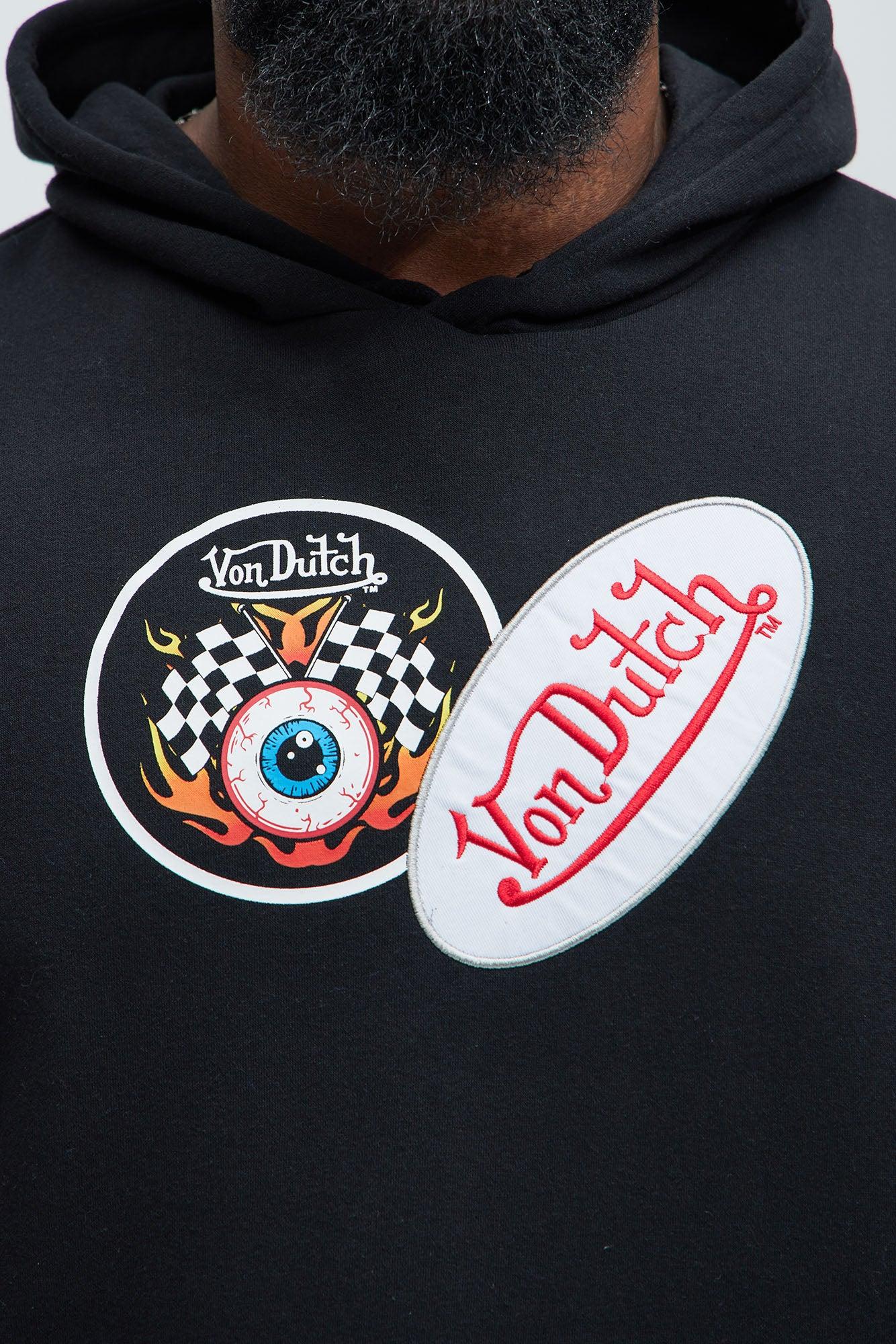 Von Dutch Patches Hoodie - Black Product Image