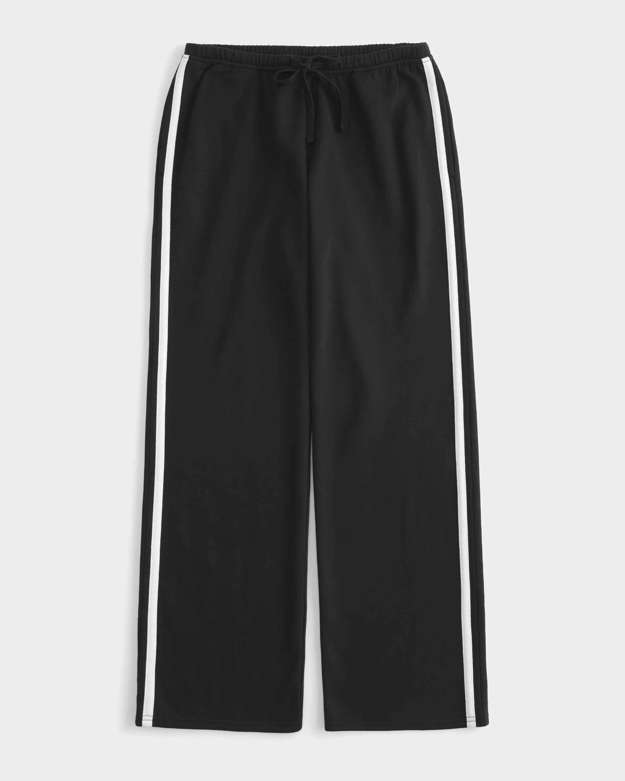 Side-Stripe Straight Sweatpants Product Image