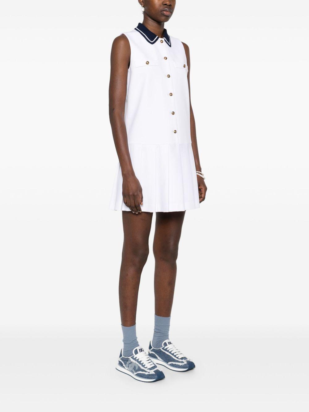 pleated mini dress  Product Image