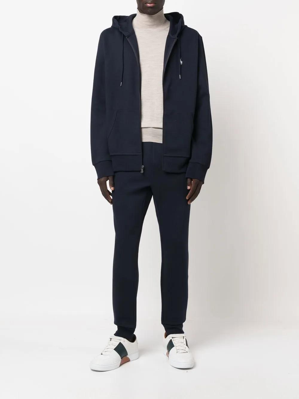 Polo zip-up hoodie Product Image