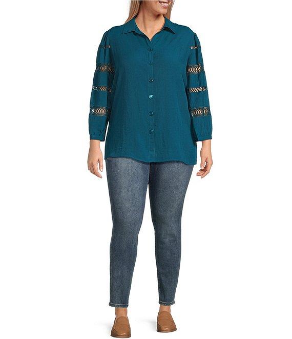 Code Bleu Plus Size Soho Skinny Jeans Product Image