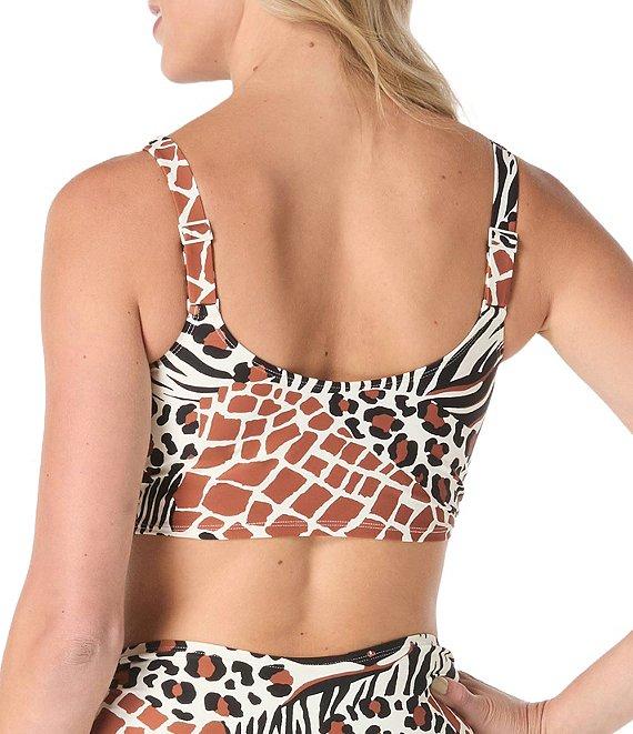 Coco Reef Wild Medley Inspire Animal Print High Waist Swim Bottom Product Image