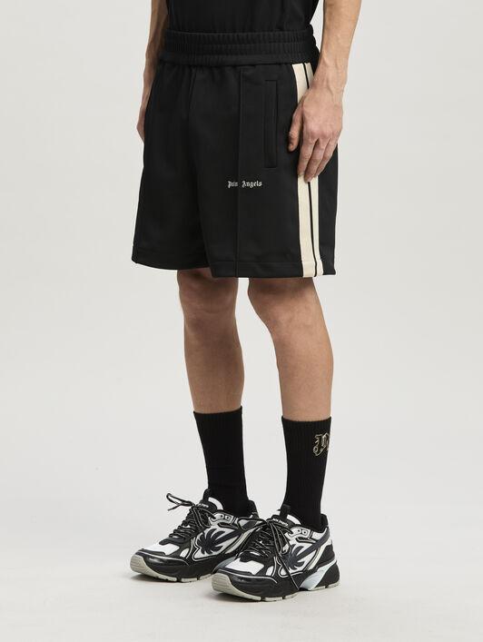 CLASSIC LOGO TRACK SHORTS BLACK OFF WHIT Product Image