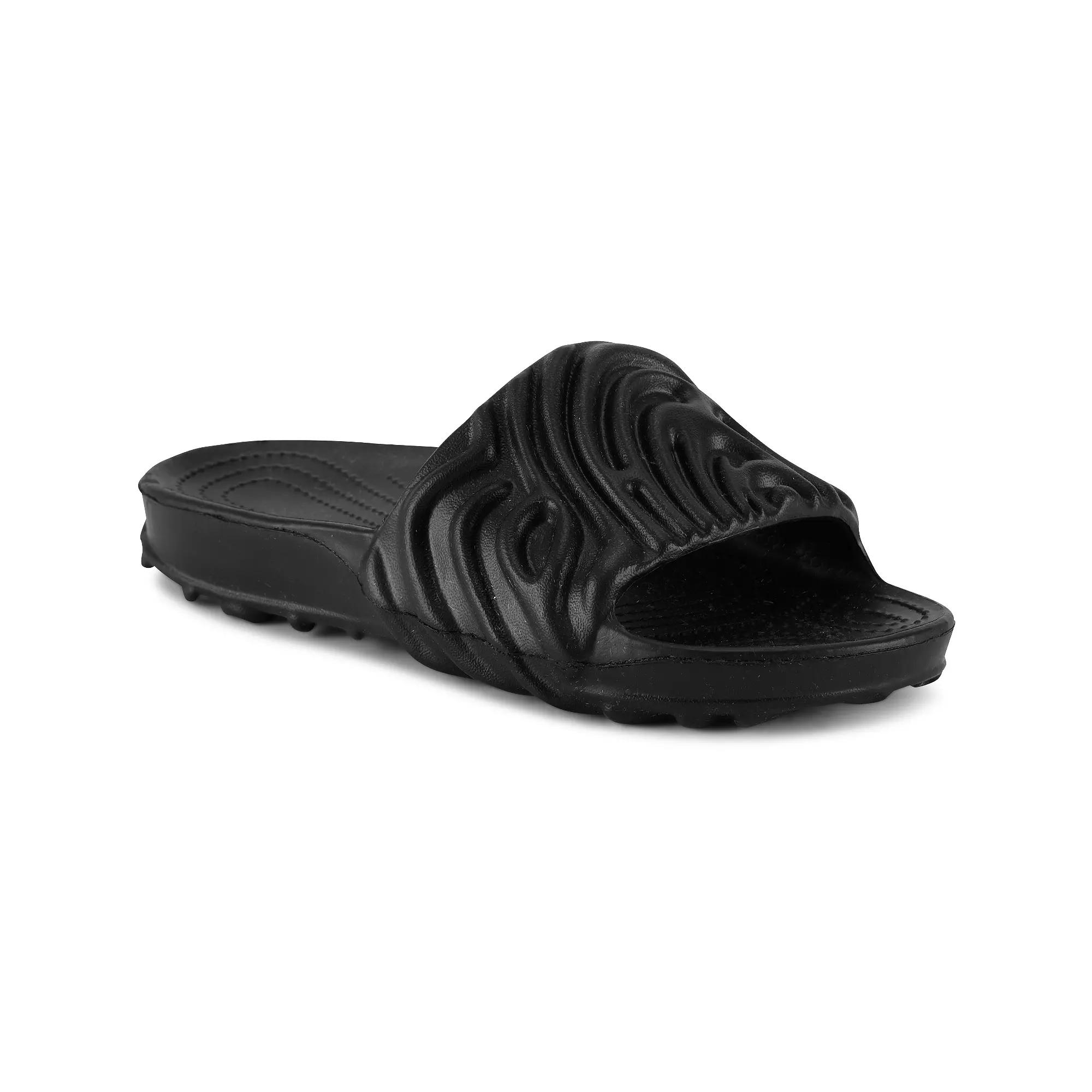 Henry Ferrera By Charming Lady Women's Wavy Slide Sandals,  Product Image