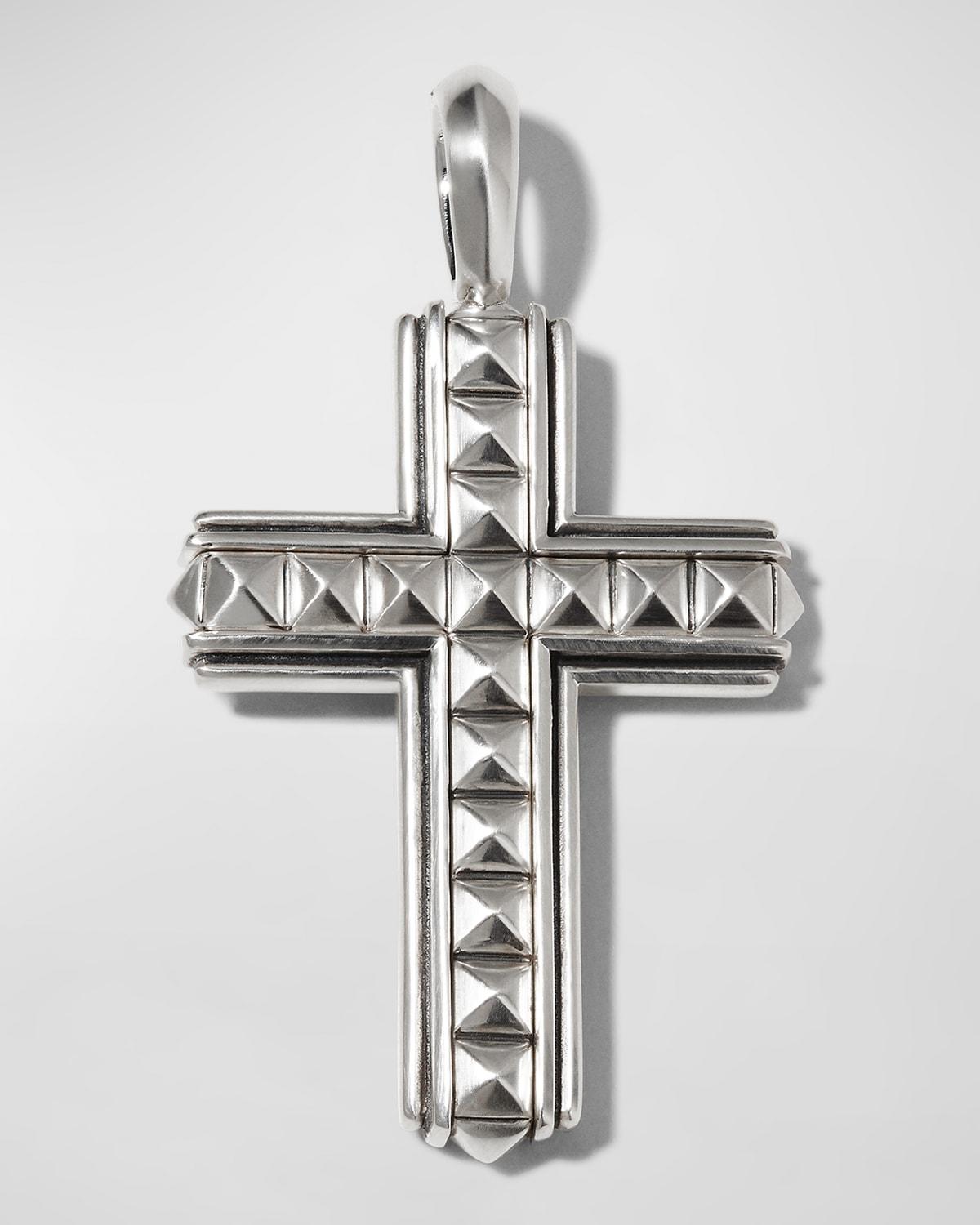 David Yurman Sterling Pyramid Cross Pendant Product Image