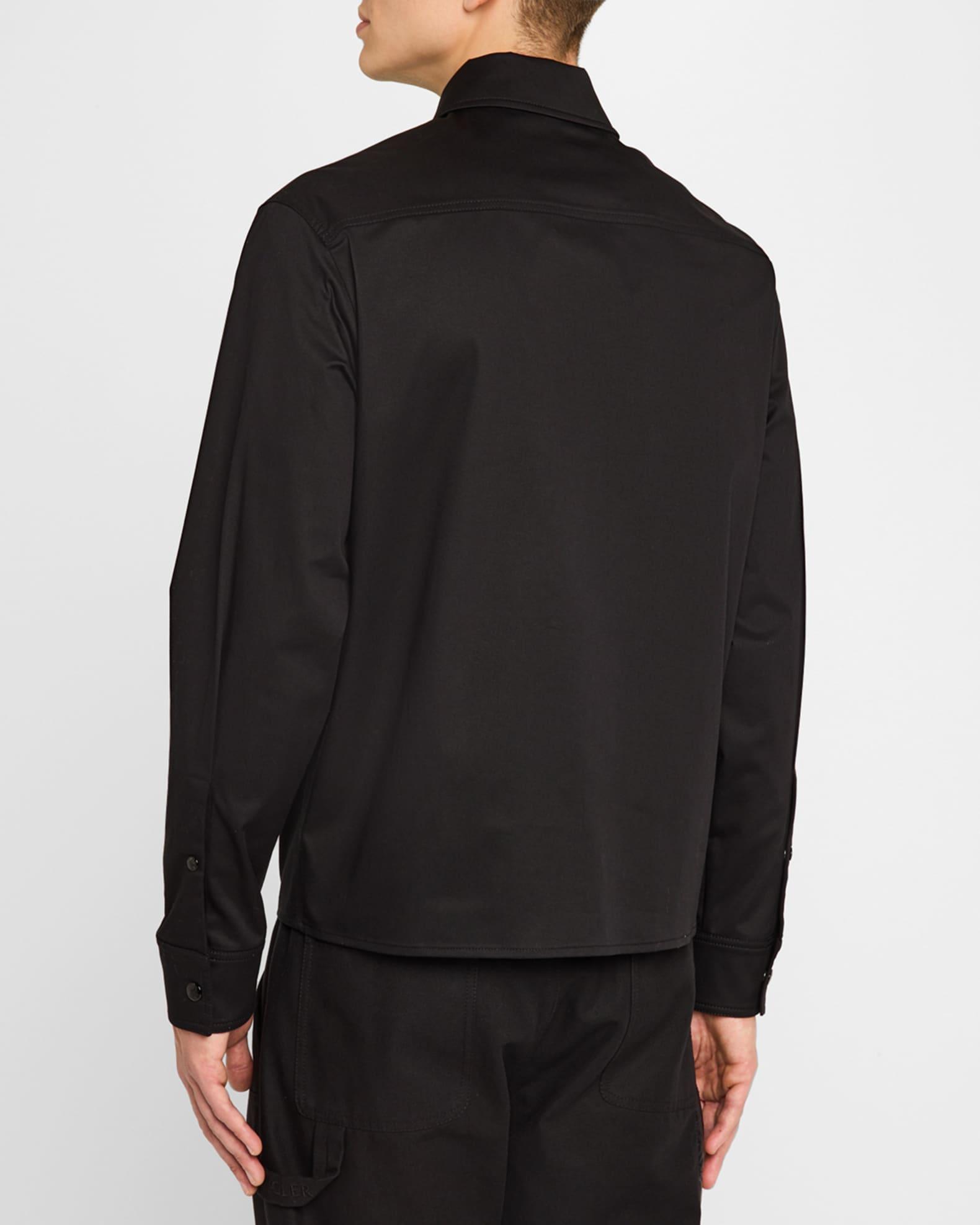 Men's Full-Zip Twill Overshirt Product Image