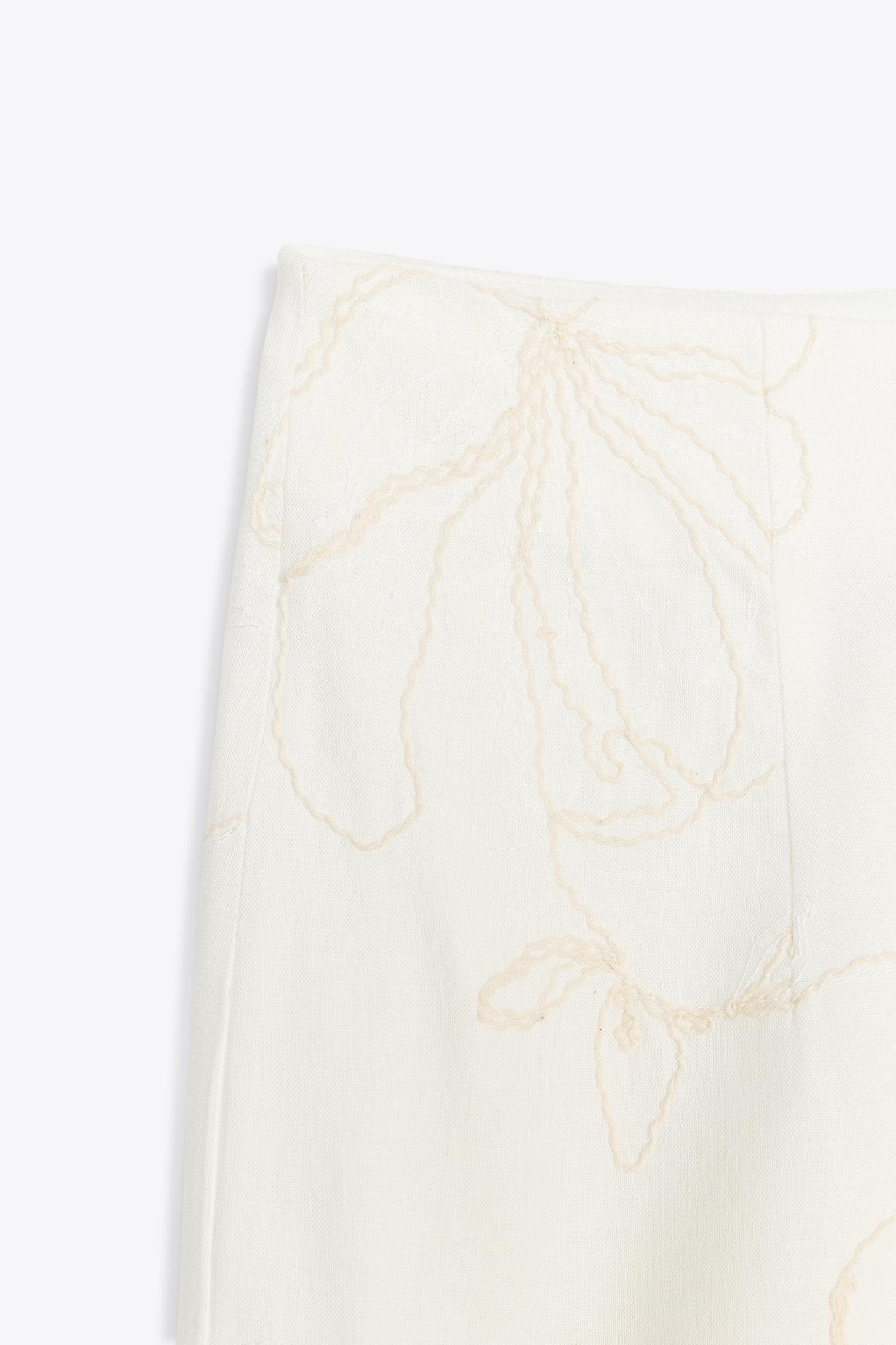 ZW COLLECTION EMBROIDERED CULOTTES Product Image