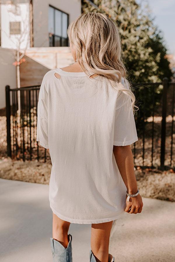 Wanted Cowboy Distressed Graphic Tee Product Image