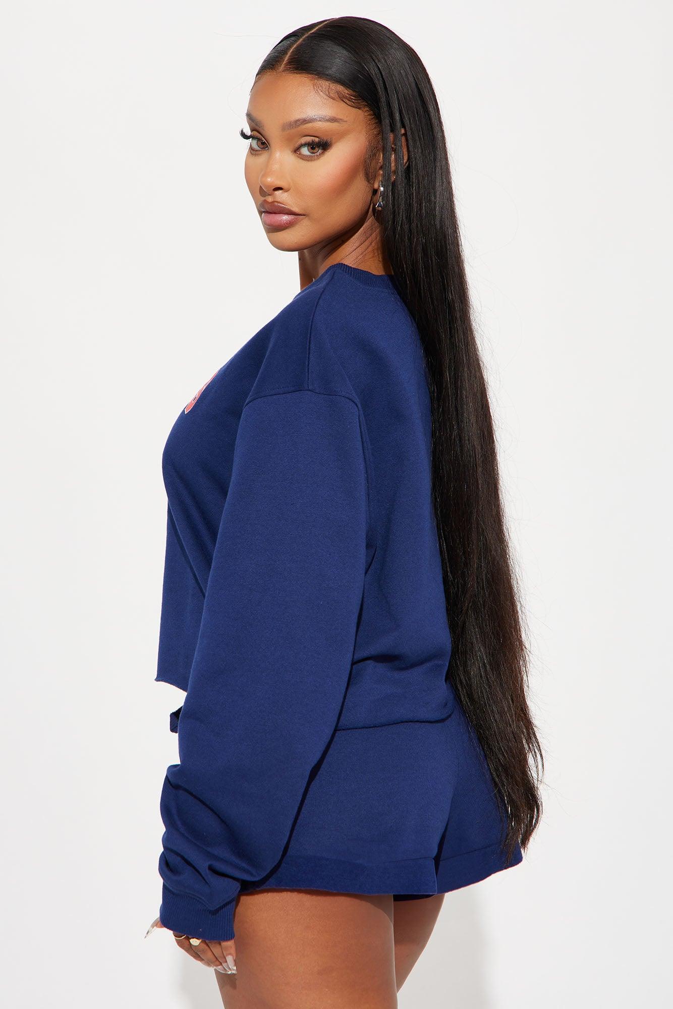 My Wellness Era Sweatshirt - Navy Product Image