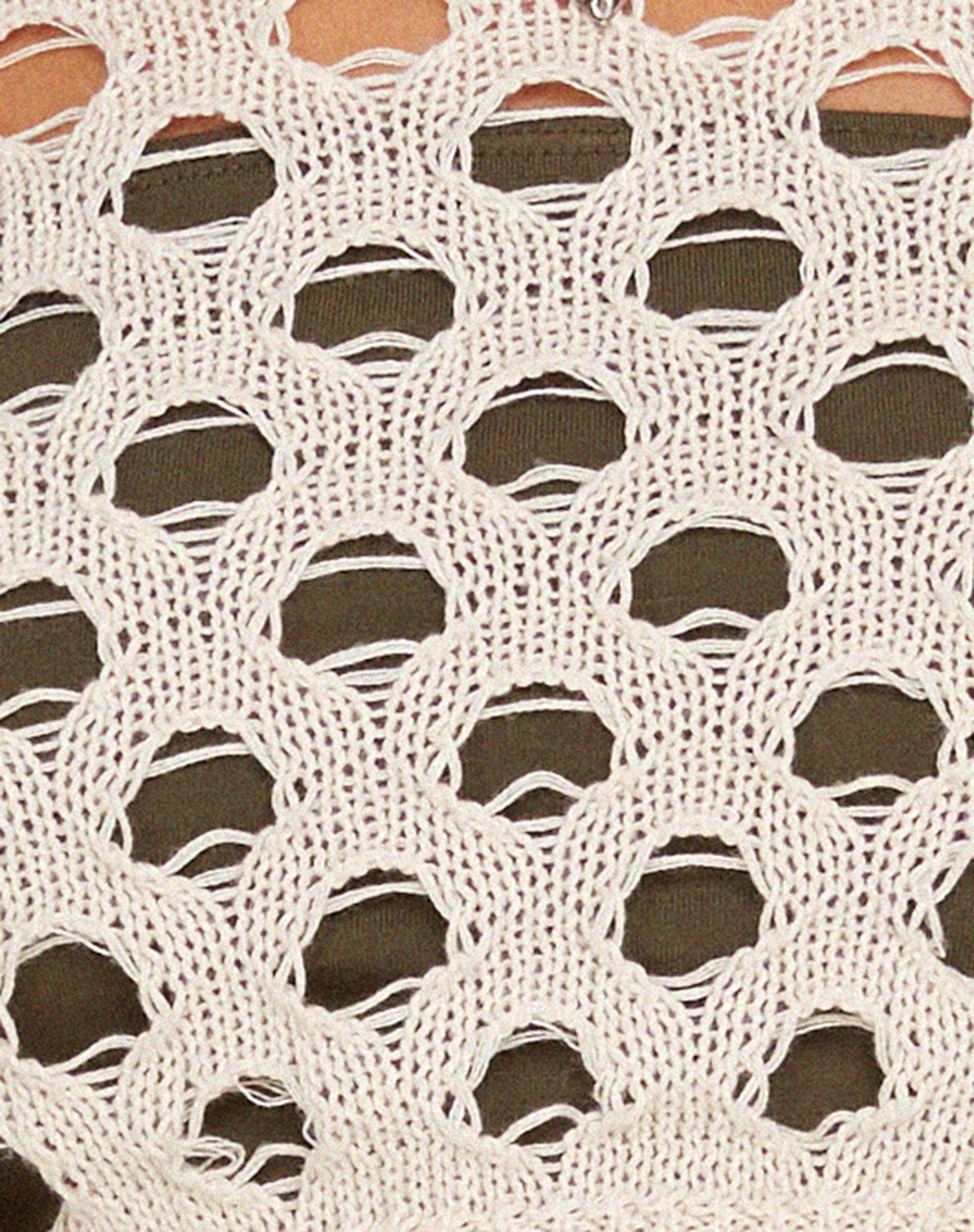 Kansaya Crop Top in Beige Product Image