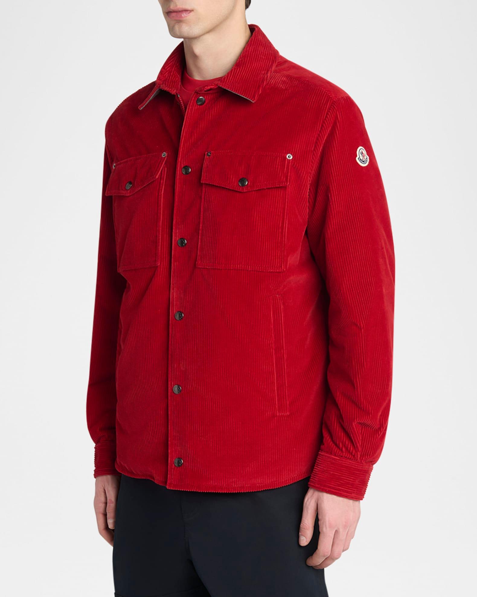 Men's Ambroisie Corduroy Shirt Jacket Product Image
