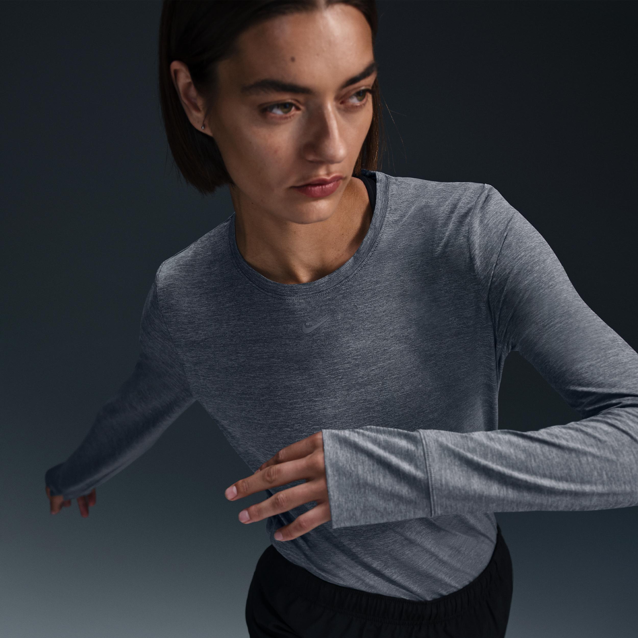 Nike Womens One Classic Dri-FIT Long-Sleeve Top | FN2801-084 Product Image