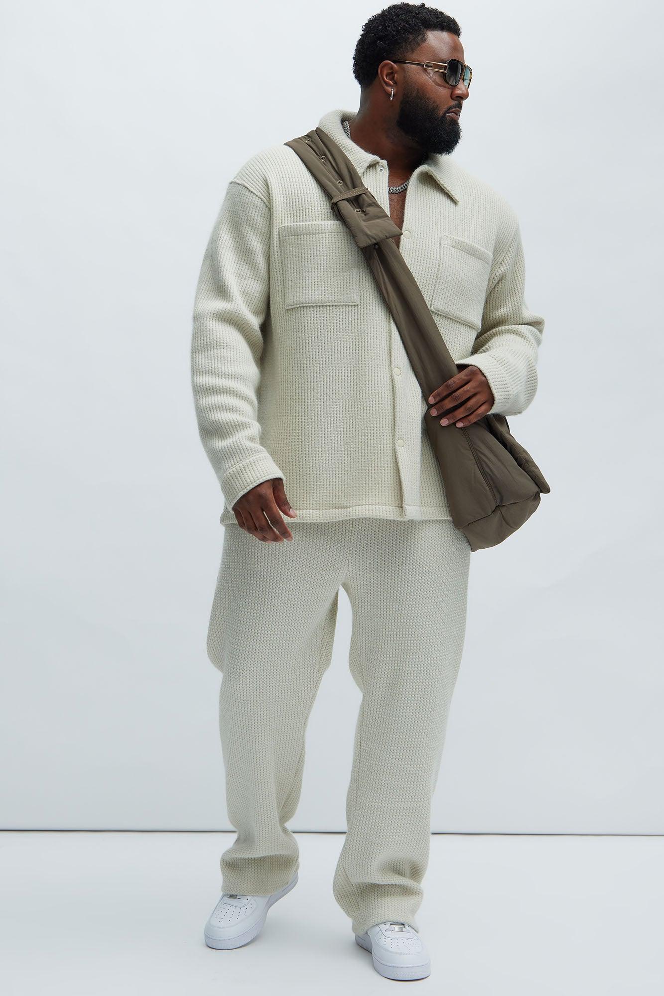 Otis Long Sleeve Shirt - Off White Product Image