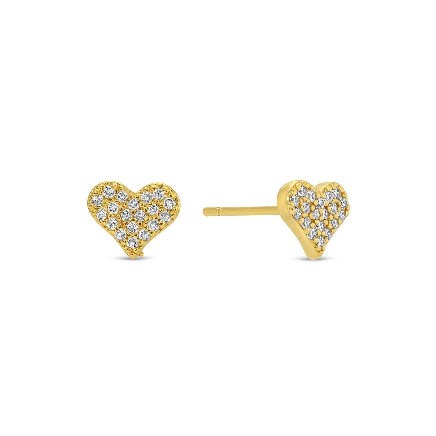 Heart Velvet Stud Gift Set Product Image