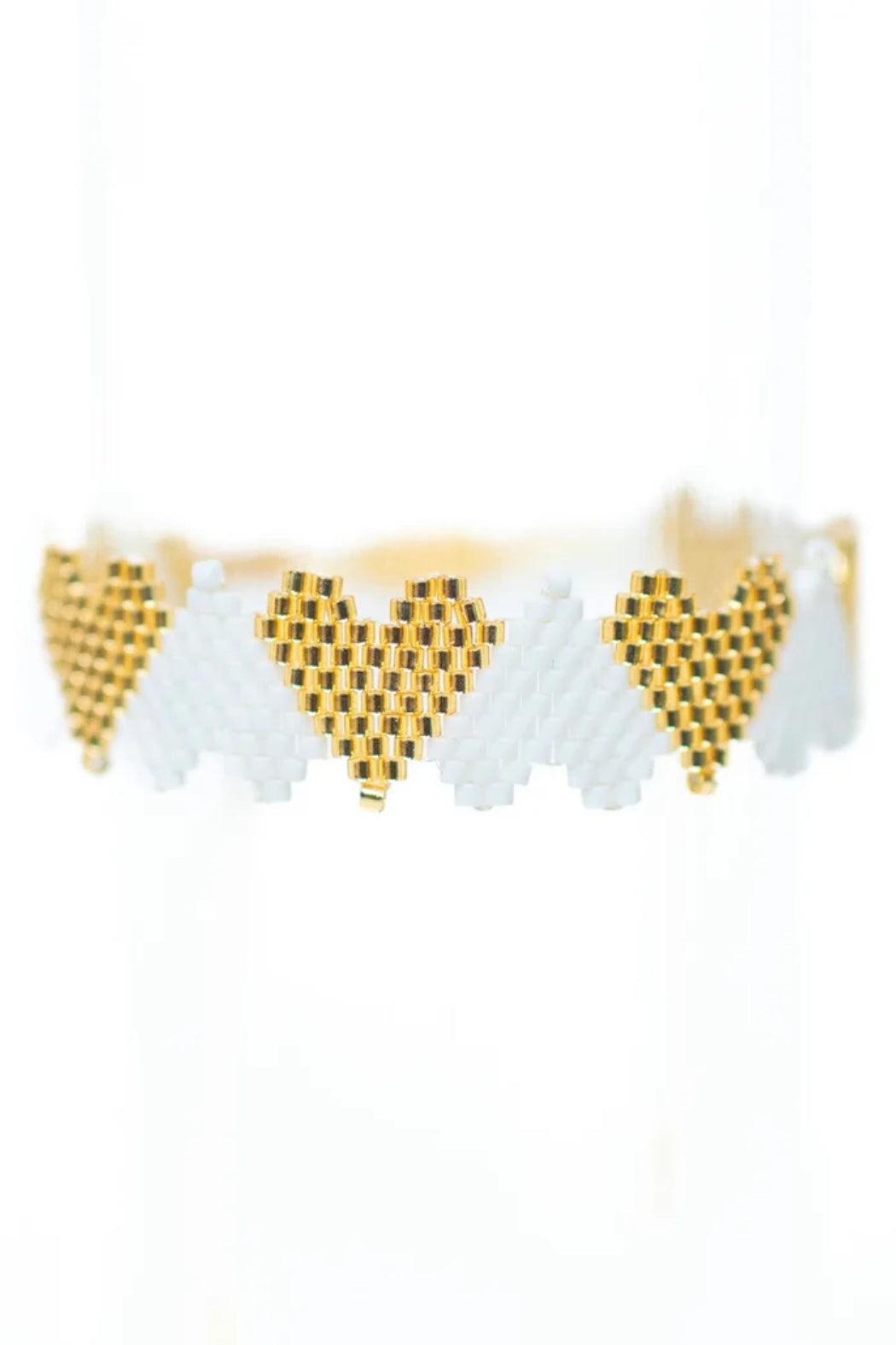 "Claire" Beaded Adjustable Bracelet Product Image