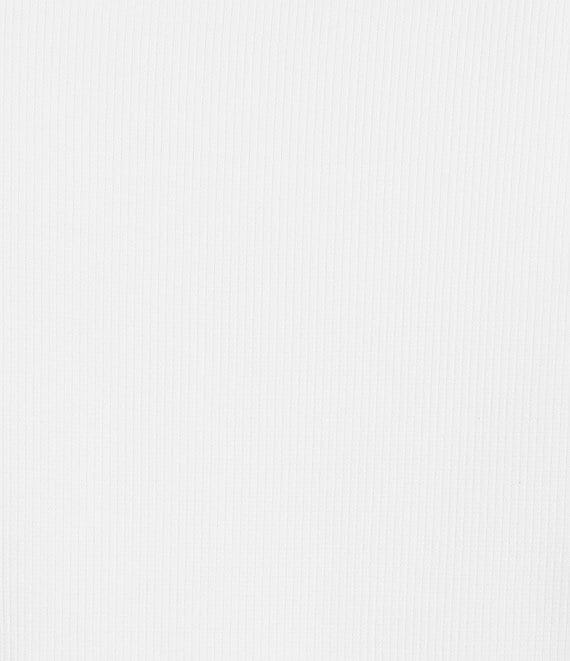 Lilly Pulitzer Vanna Rib Knit Crew Neck Sleeveless Pearl Trim Top Product Image