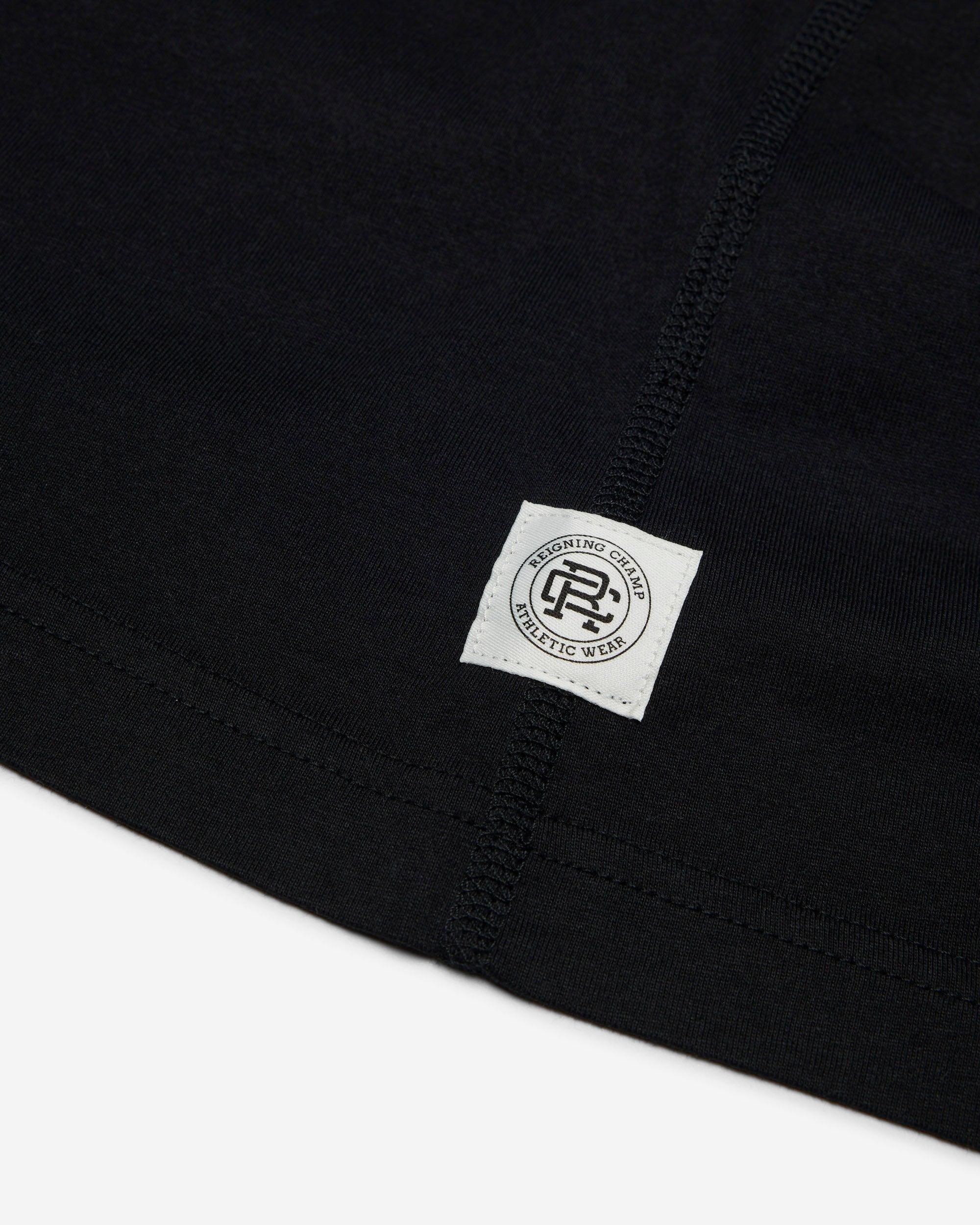 Plus Size Supersoft Stretchy Scalloped Neck Solid T-Shirt Black Women Leisure Woven ribbon&lace trim V-neck Casual T-shirts BloomChic 18-20/2X Product Image