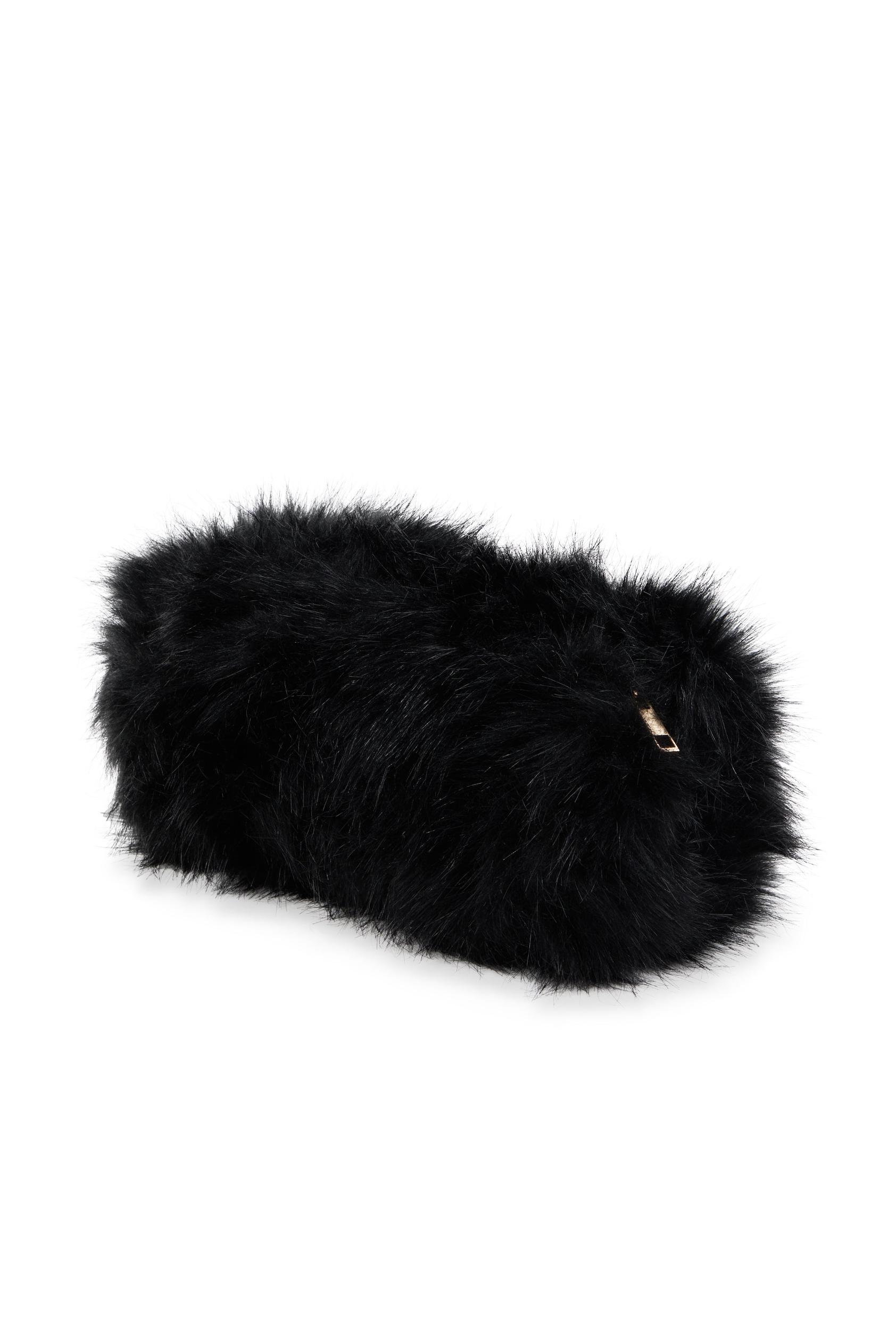 Faux Fur Hand Muff Crossbody Bag Female Product Image