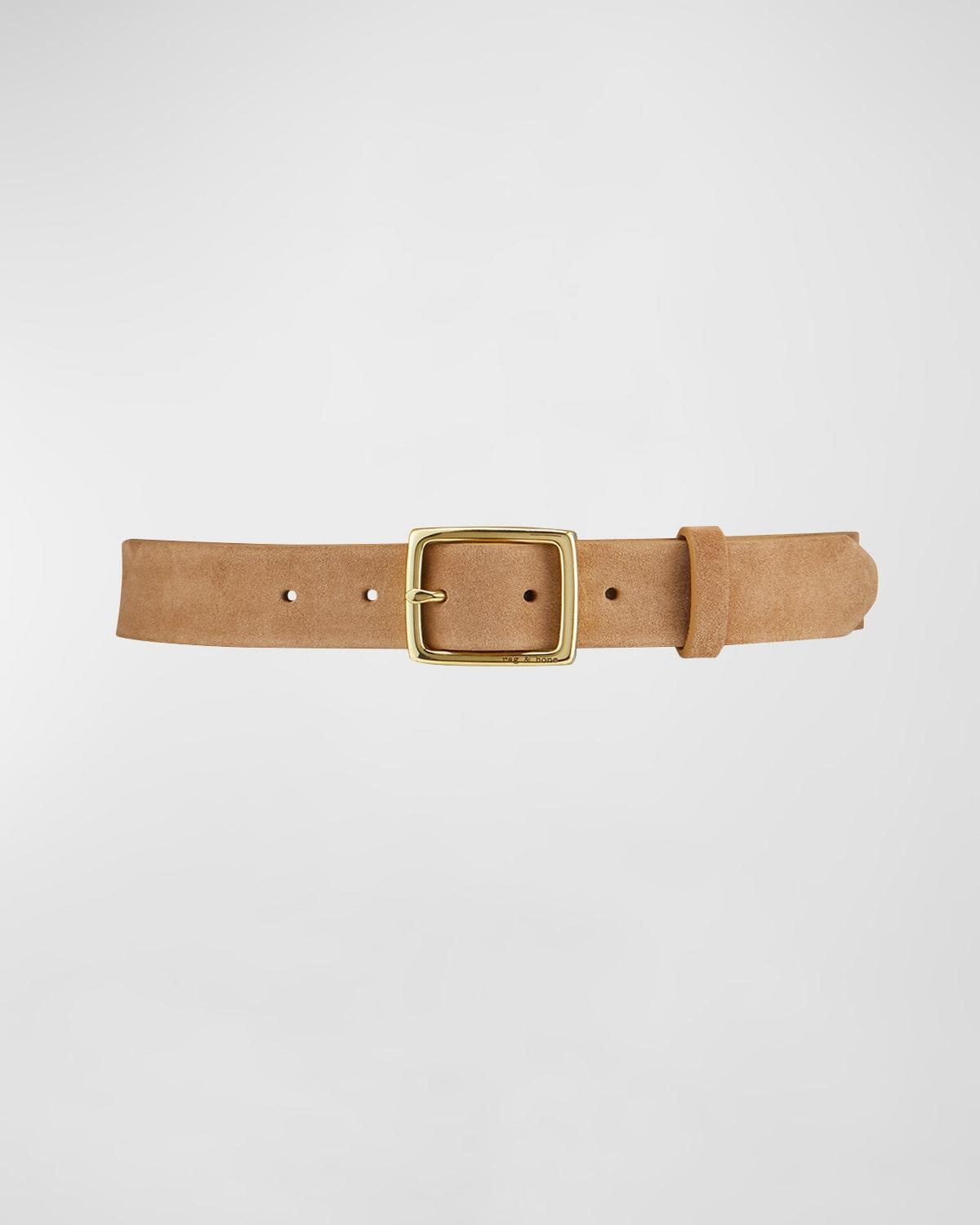 Womens Suede Boyfriend Belt Product Image