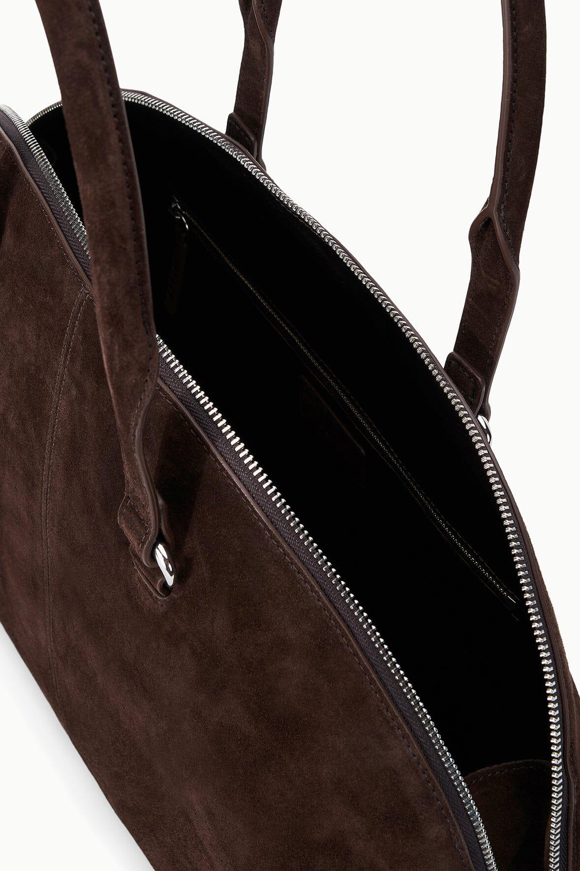 HESTER SATCHEL | ESPRESSO SUEDE Product Image