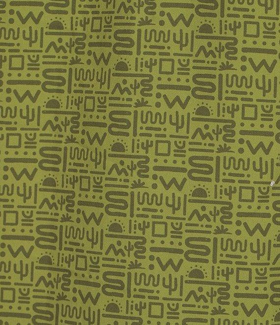 Murano Slim Fit Performance Stretch Desert Print Short Sleeve Woven Shirt Product Image