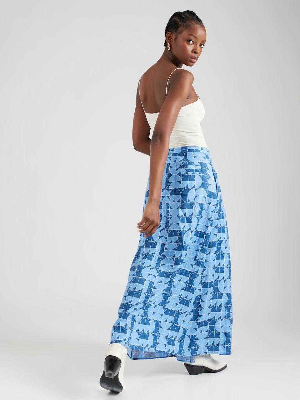 Max Mara Edile Printed Linen Skirt Product Image