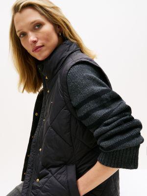 Padded Quilted Vest Product Image