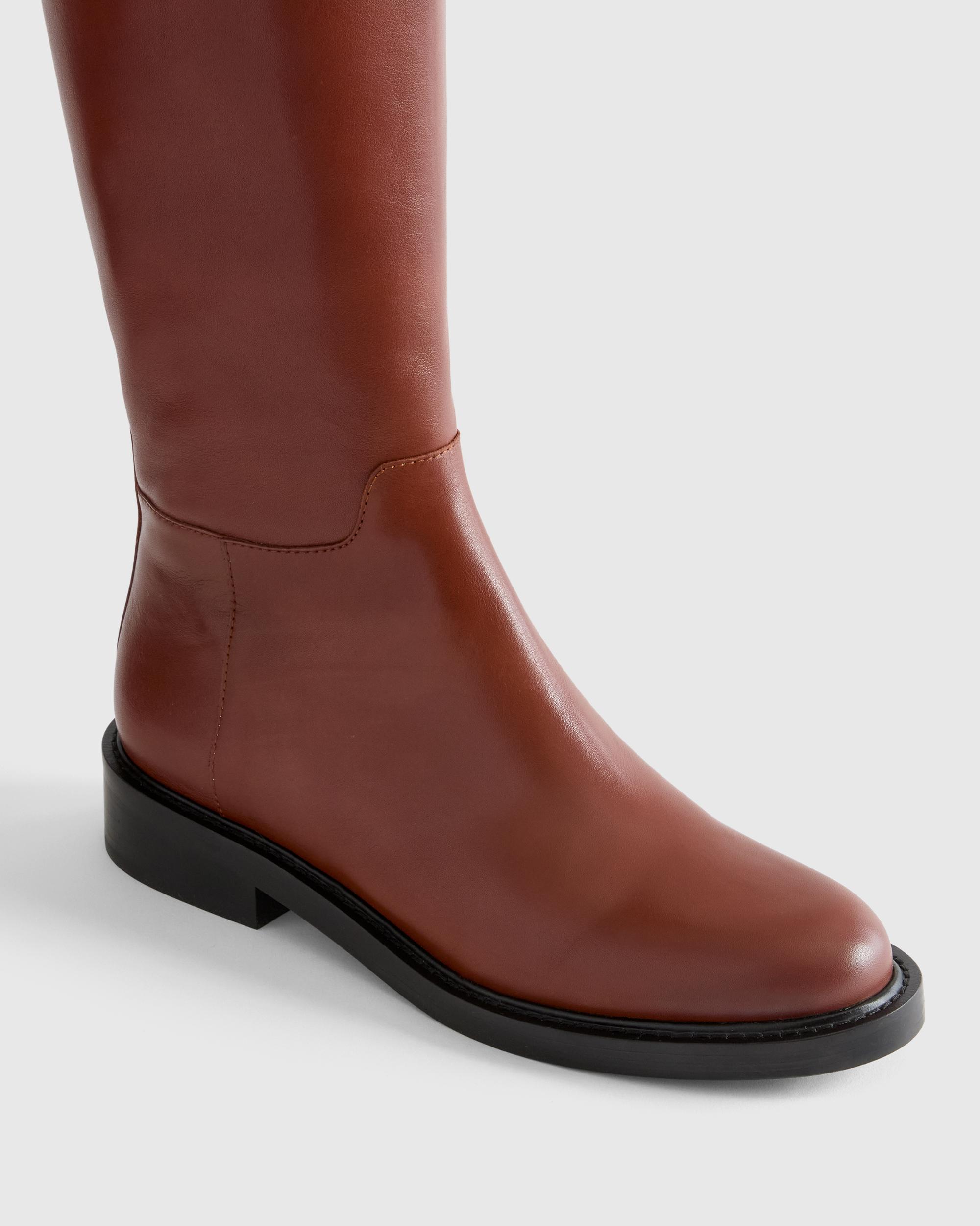 Quince | Women's Italian Leather Riding Boots Product Image