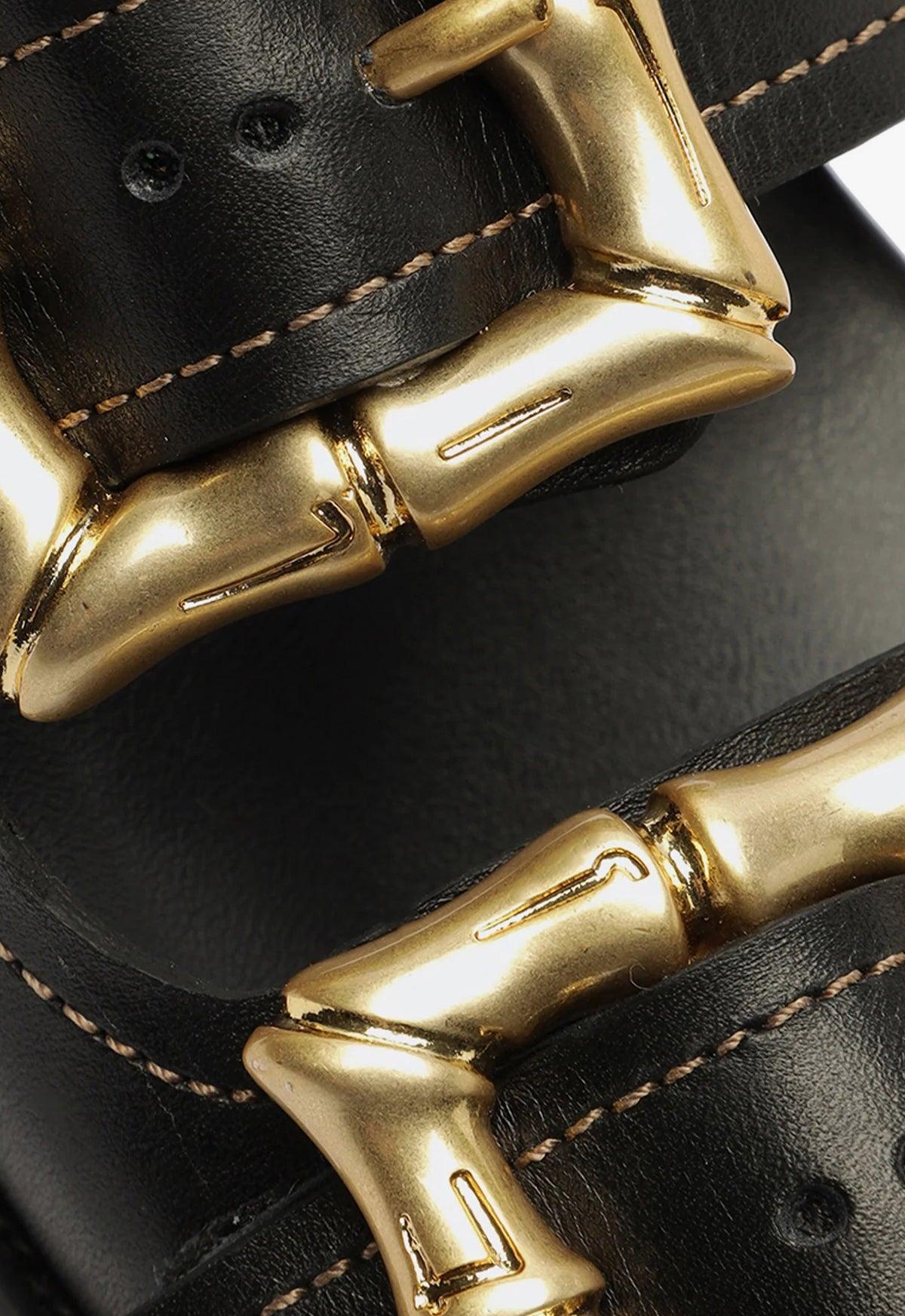 Enola Black Sporty Sandal Female Product Image