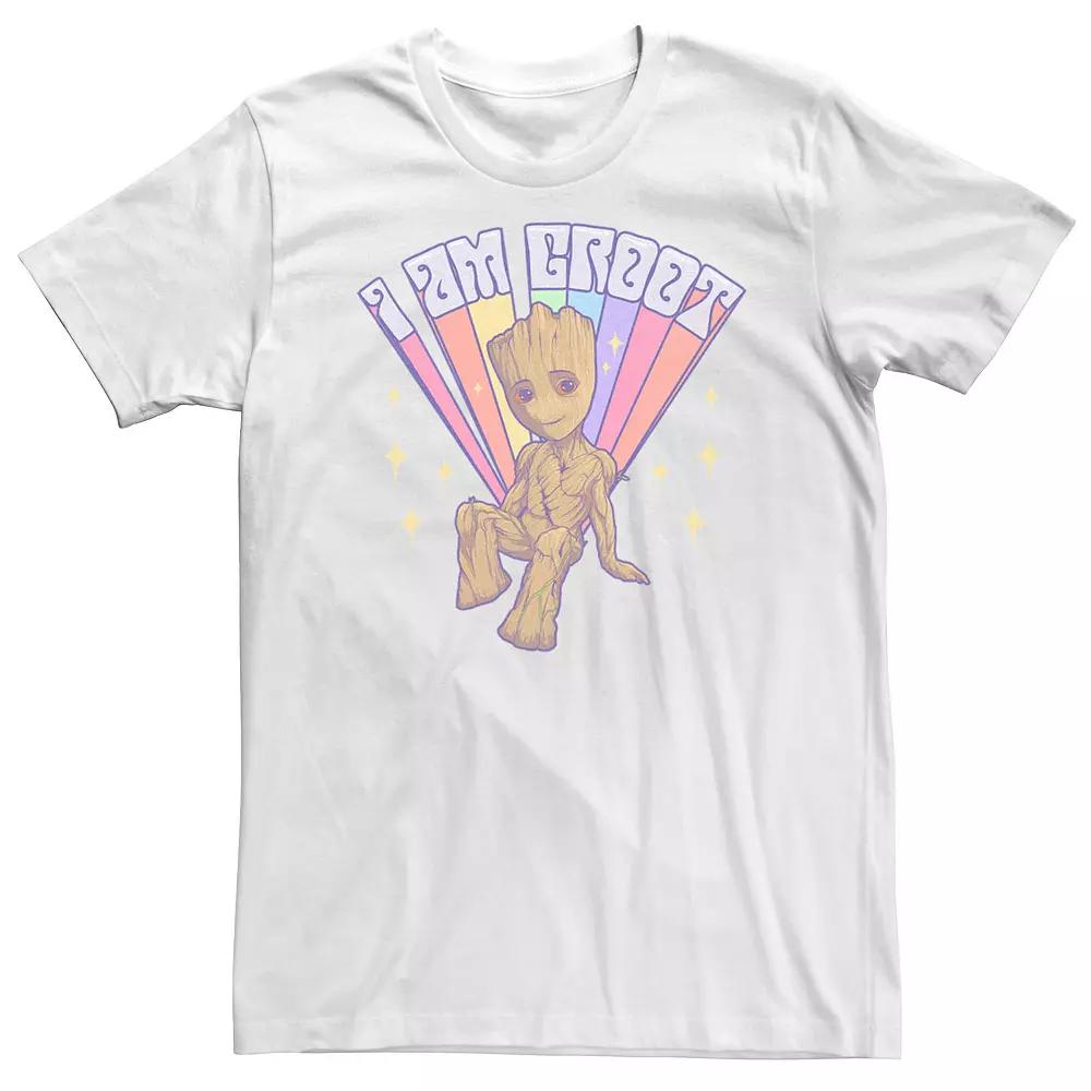 Big & Tall Marvel Guardians of the Galaxy Classic I Am Prideful Groot Tee, Men's,  Product Image