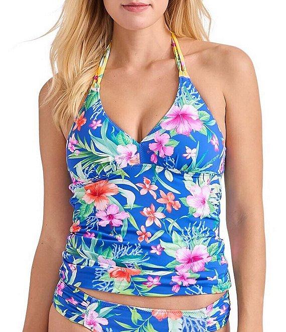 Tommy Bahama Isola Vita Floral Reversible Hipster Swim Bottom Product Image
