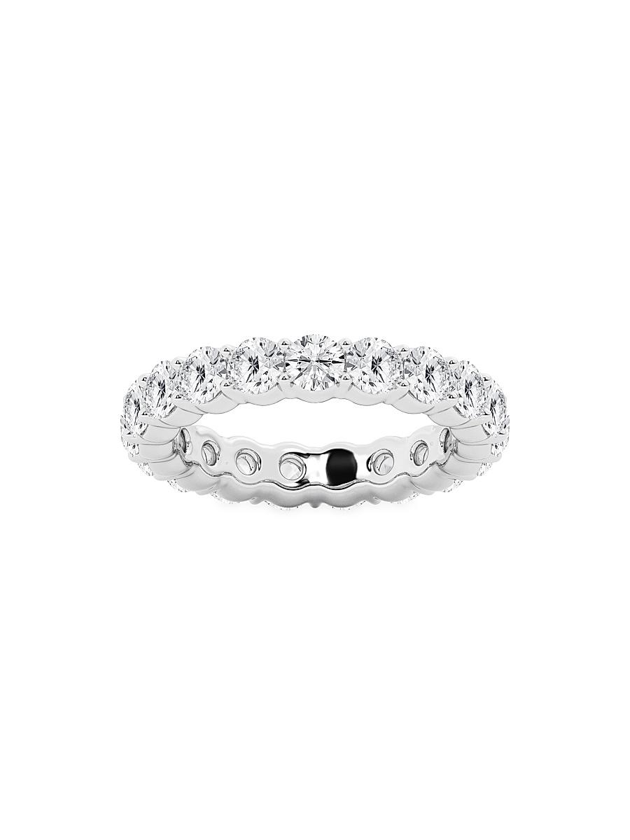 Womens Platinum & Round Lab-Grown Diamond Eternity Band/2.00-5.00 TCW Product Image